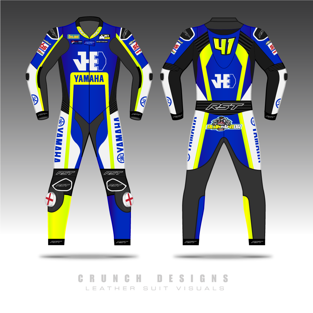 Yamaha Racing Leather Suit