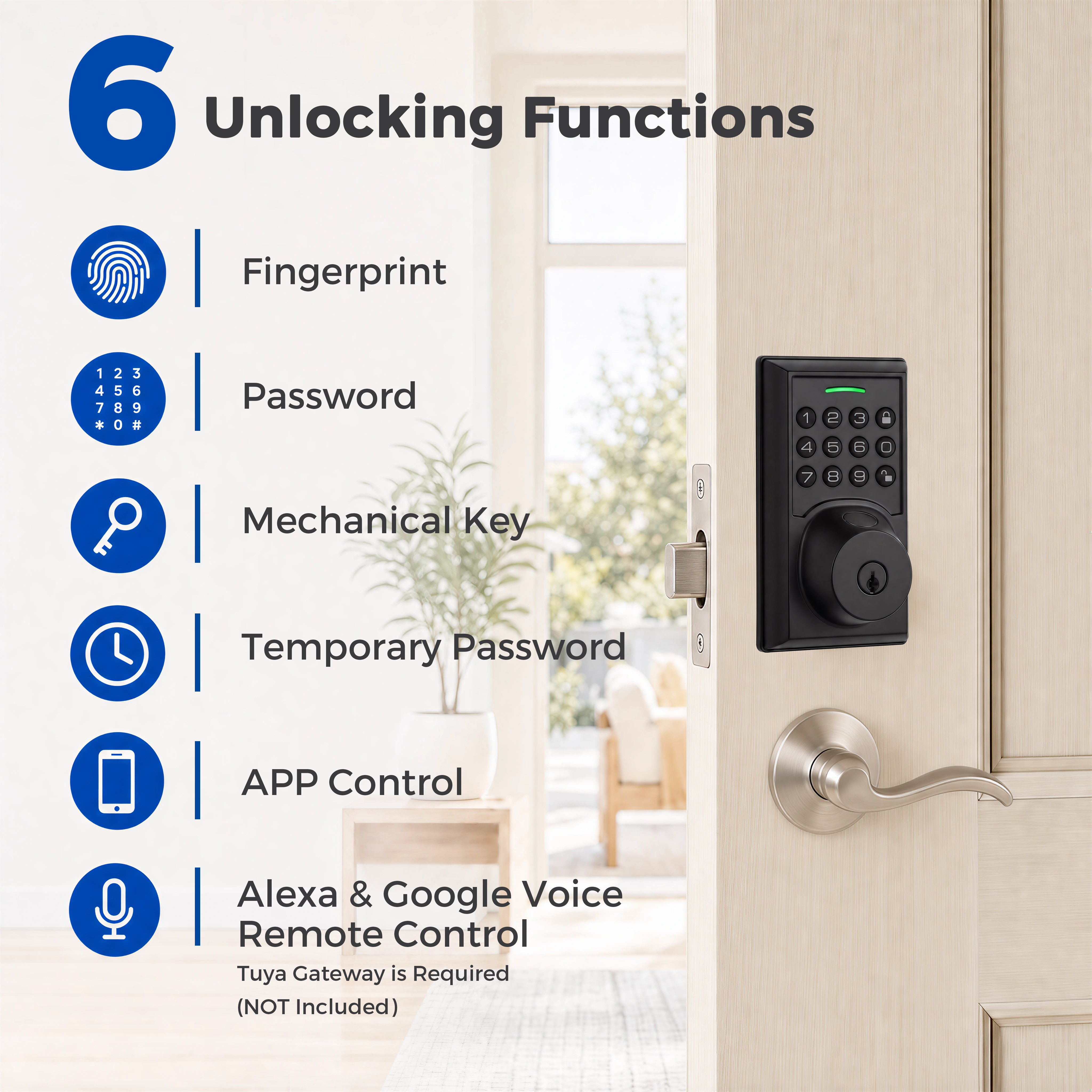 Smart Deadbolt Lock - R5