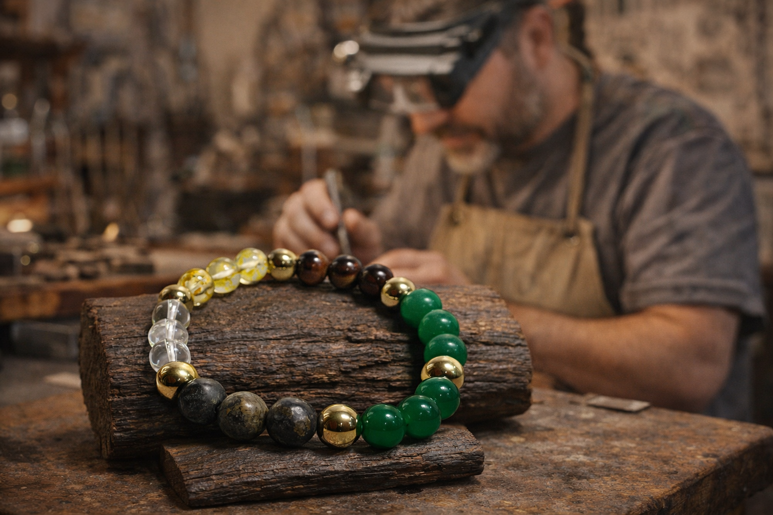 Money Magnet (Dhan Yog) Bracelet | Activate Wealth Energy & Financial Growth | Healing Crystal For Men & Women