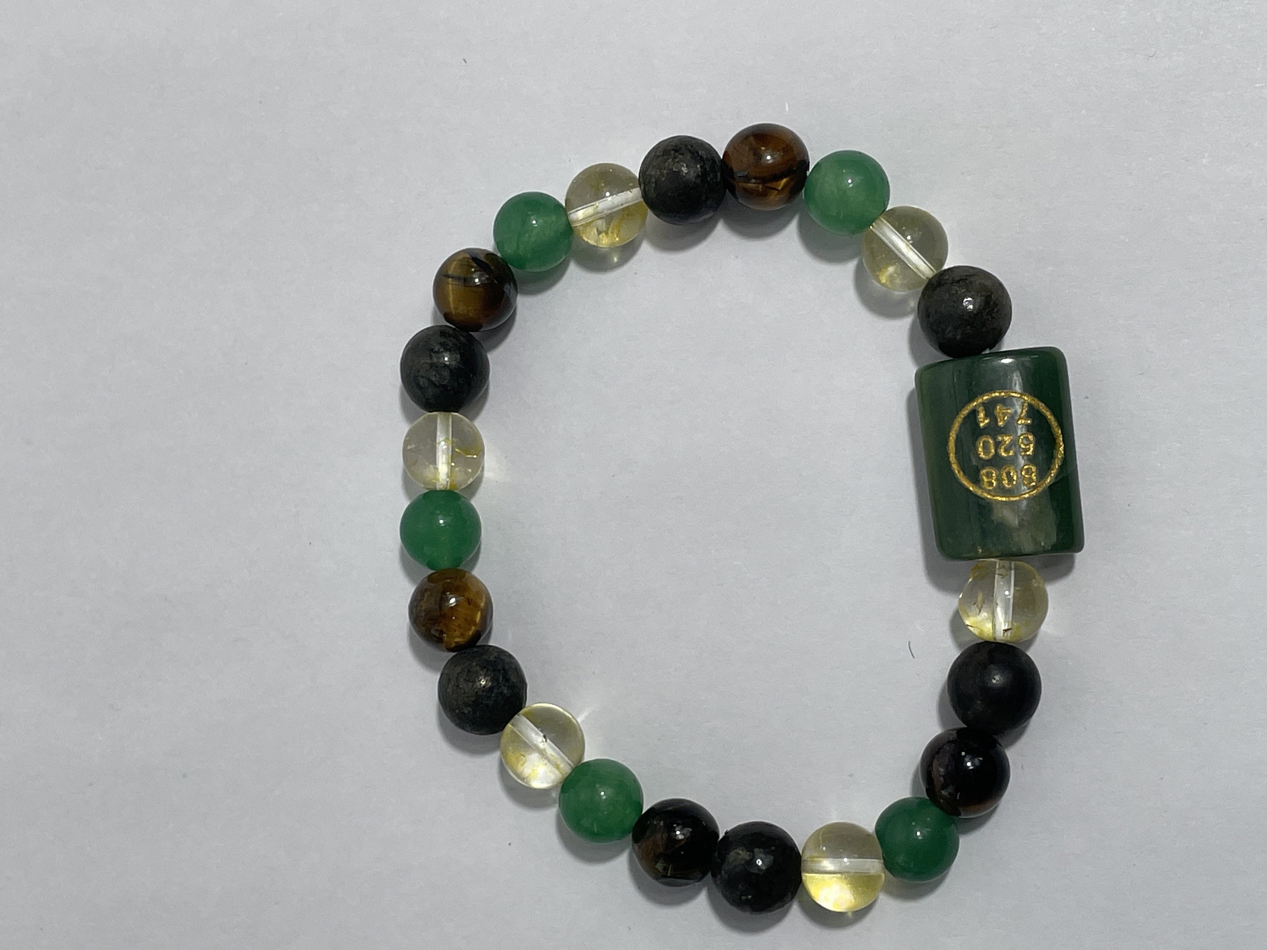 Money Magnet Zibu Bracelet | Manifestation & Sacred Wealth Energy | Healing Crystal For Men & Women