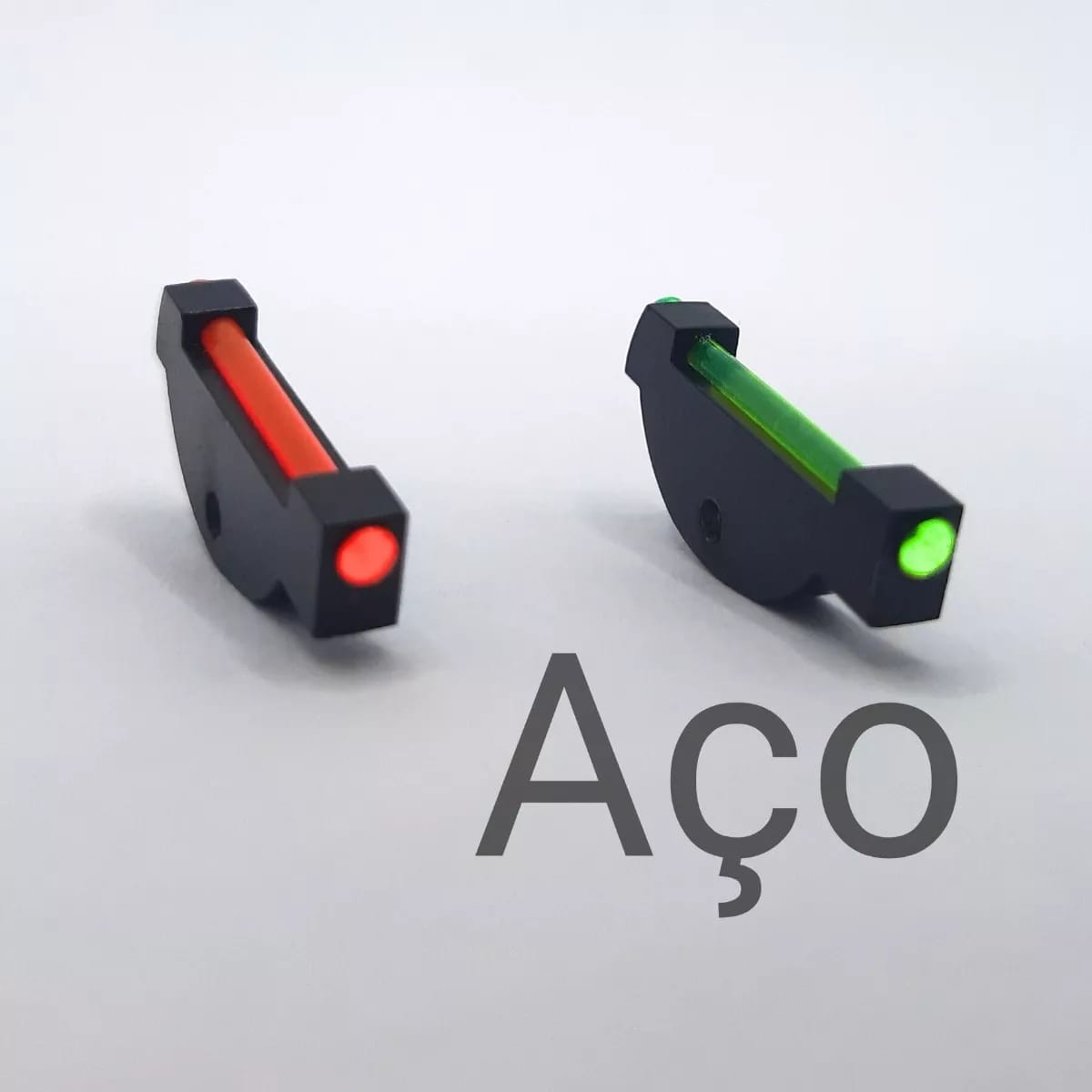 massa de mira revolver com fibra otica