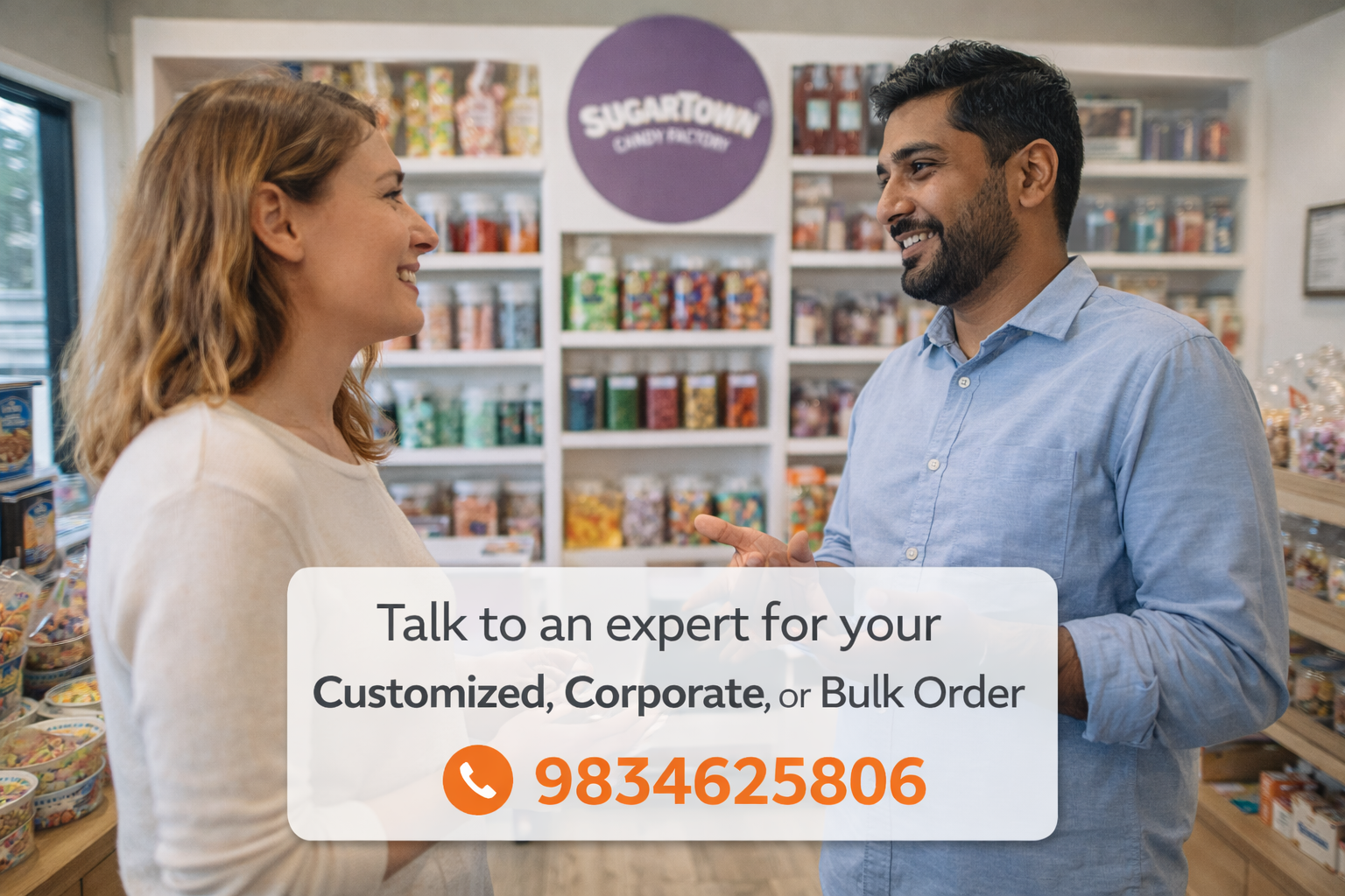 Customised 3D Clear Popz Booking