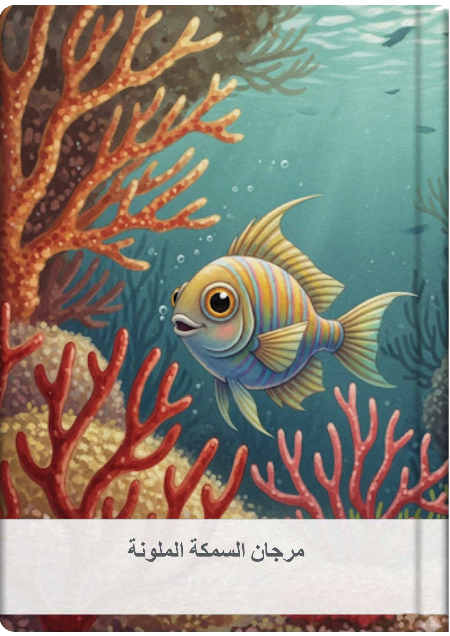 مرجان السمكة الملونة