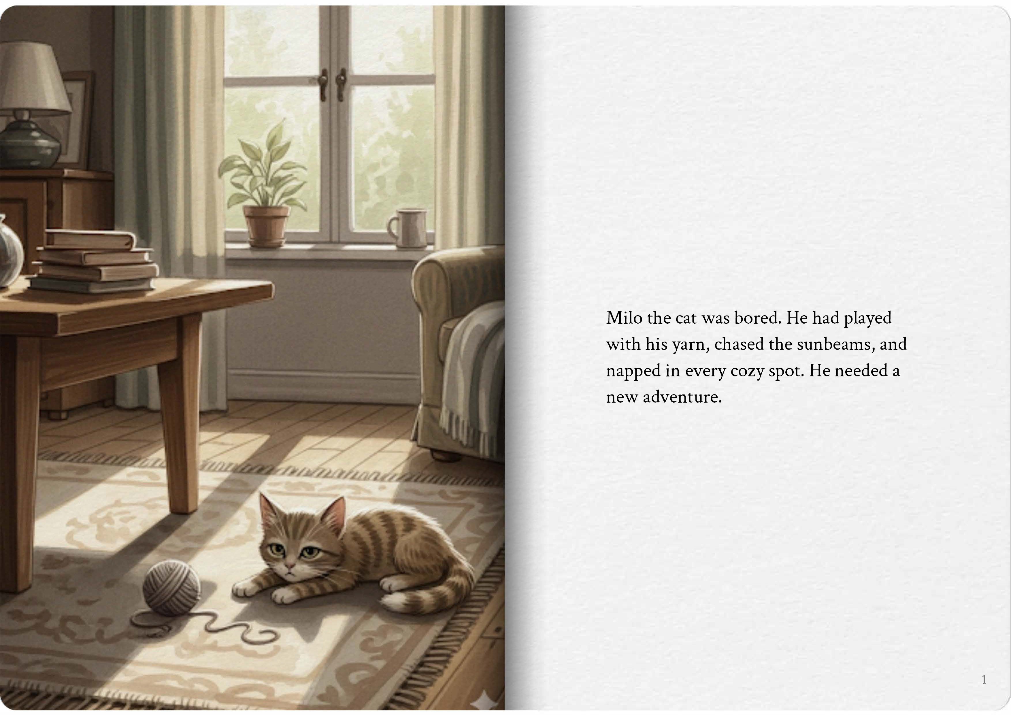 The Cat and the Goldfish