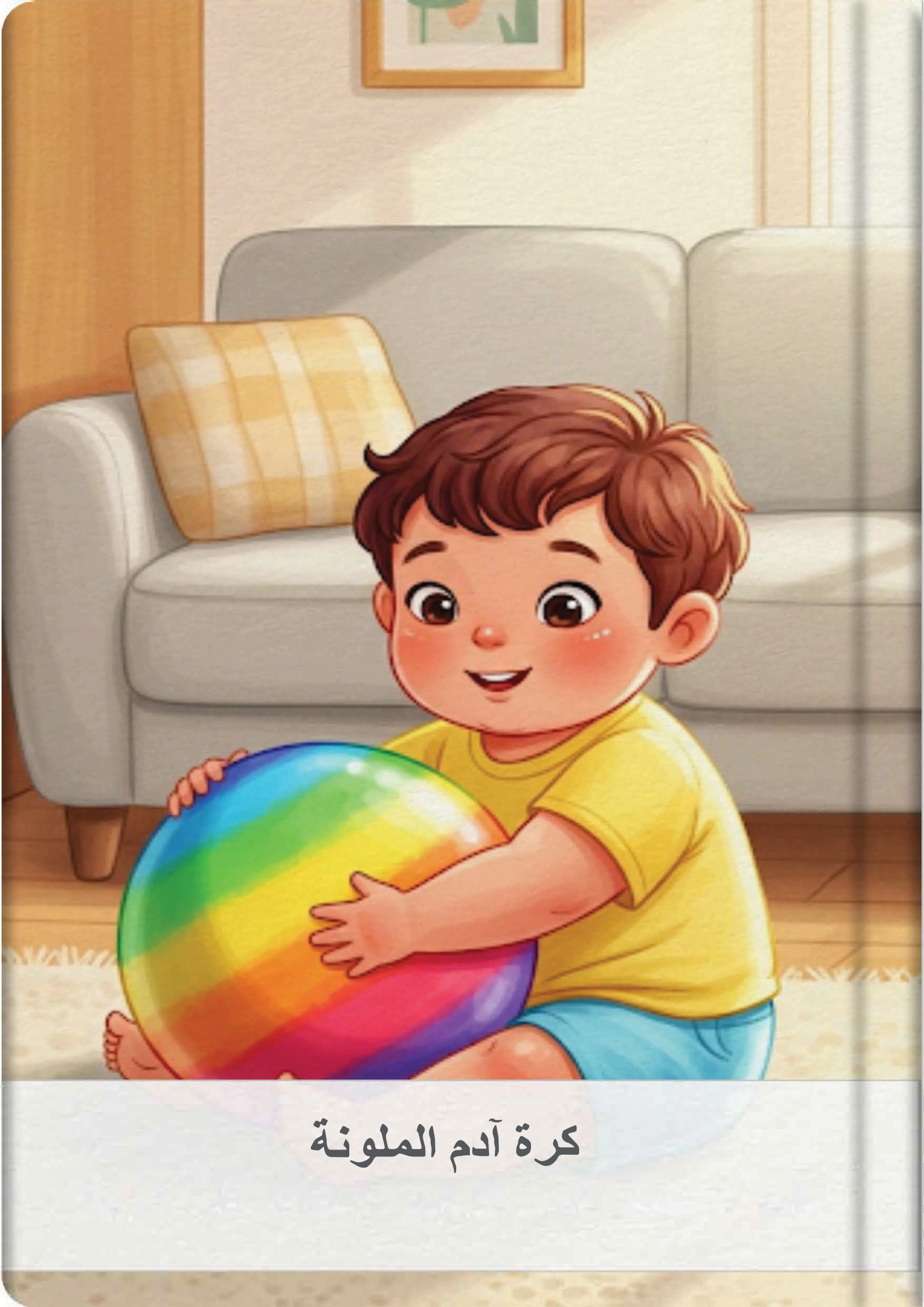 كرة آدم الملونة