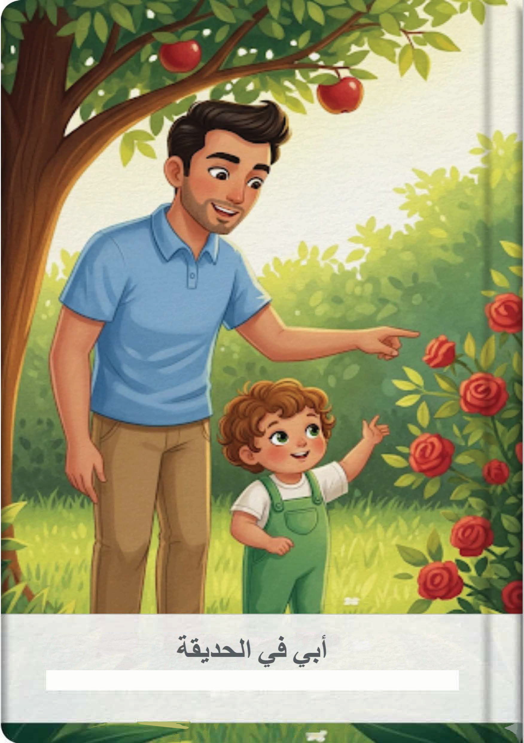 أبي في الحديقة