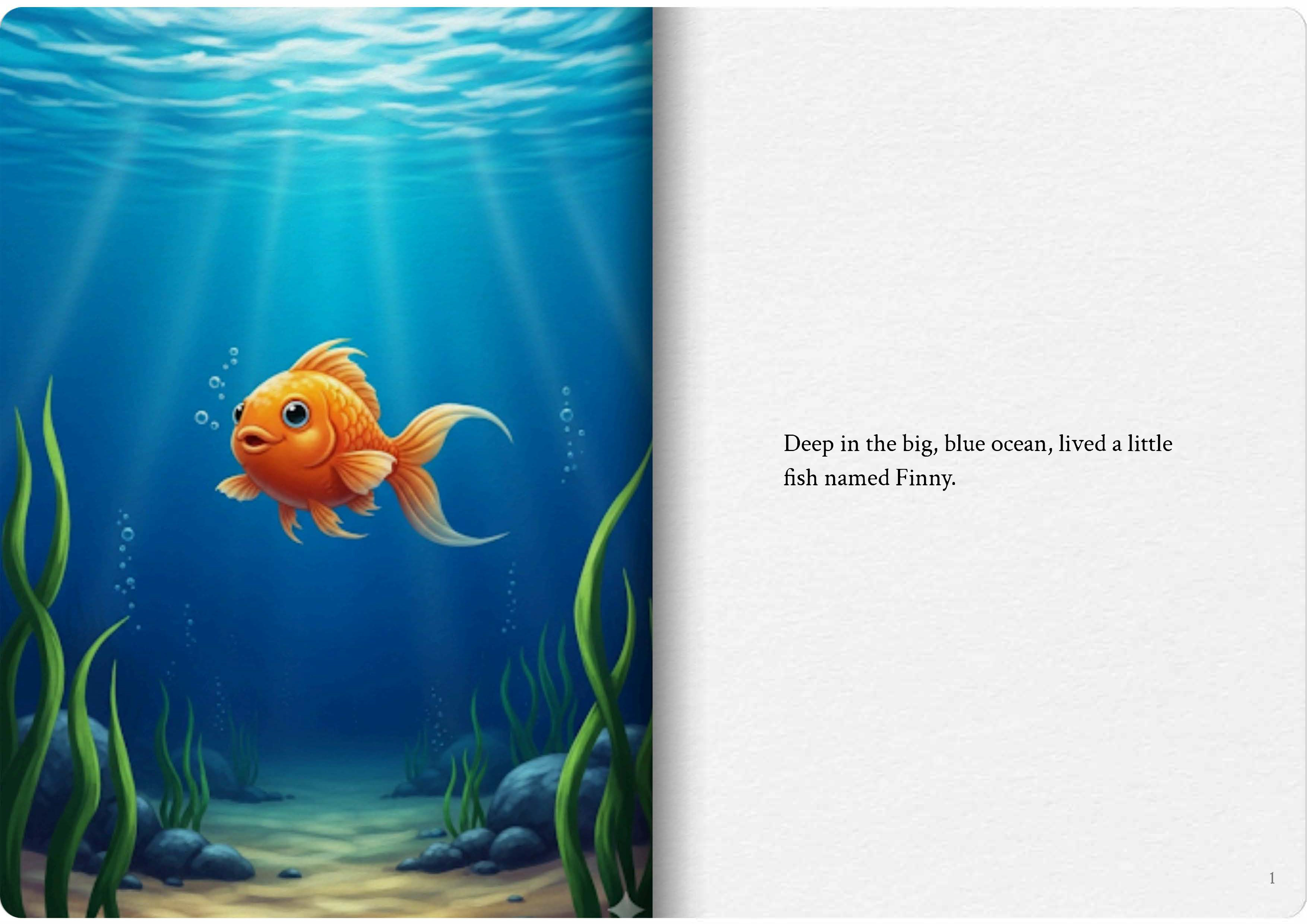 Finny the Colorful Fish