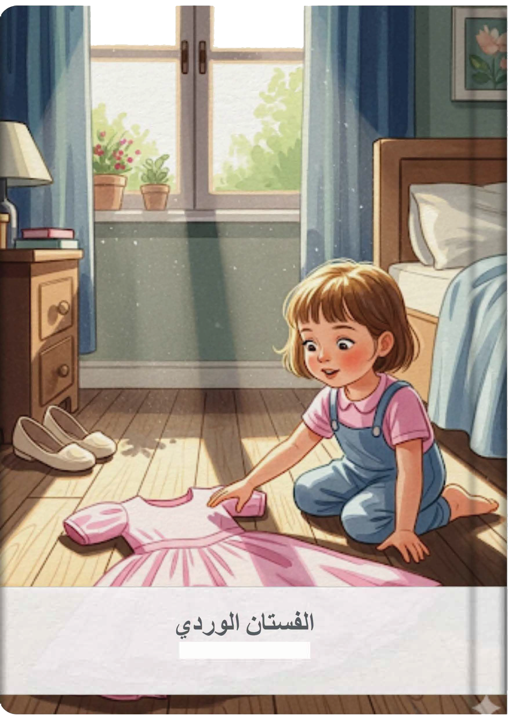 الفستان الوردي