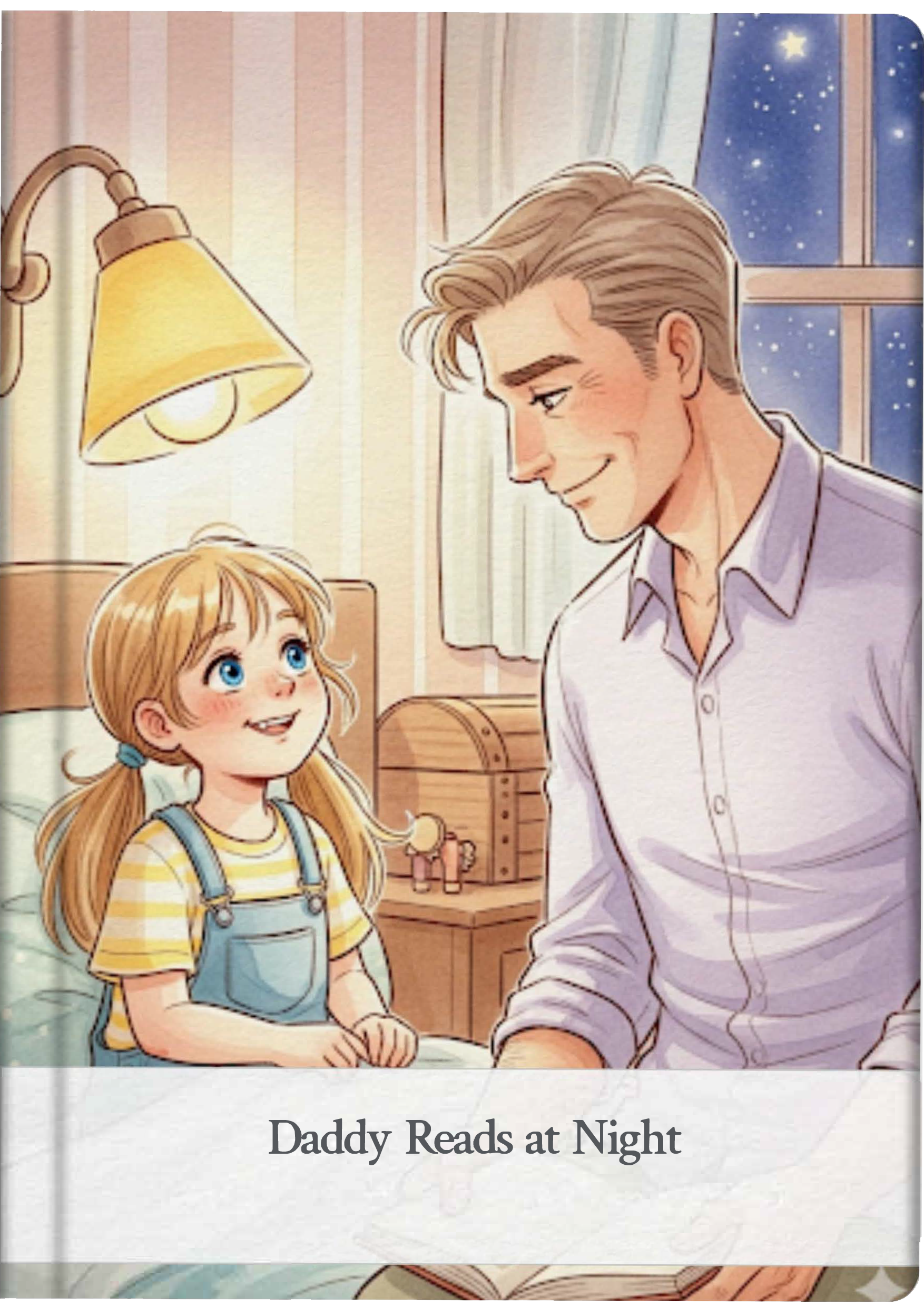 Daddy Reads at Night