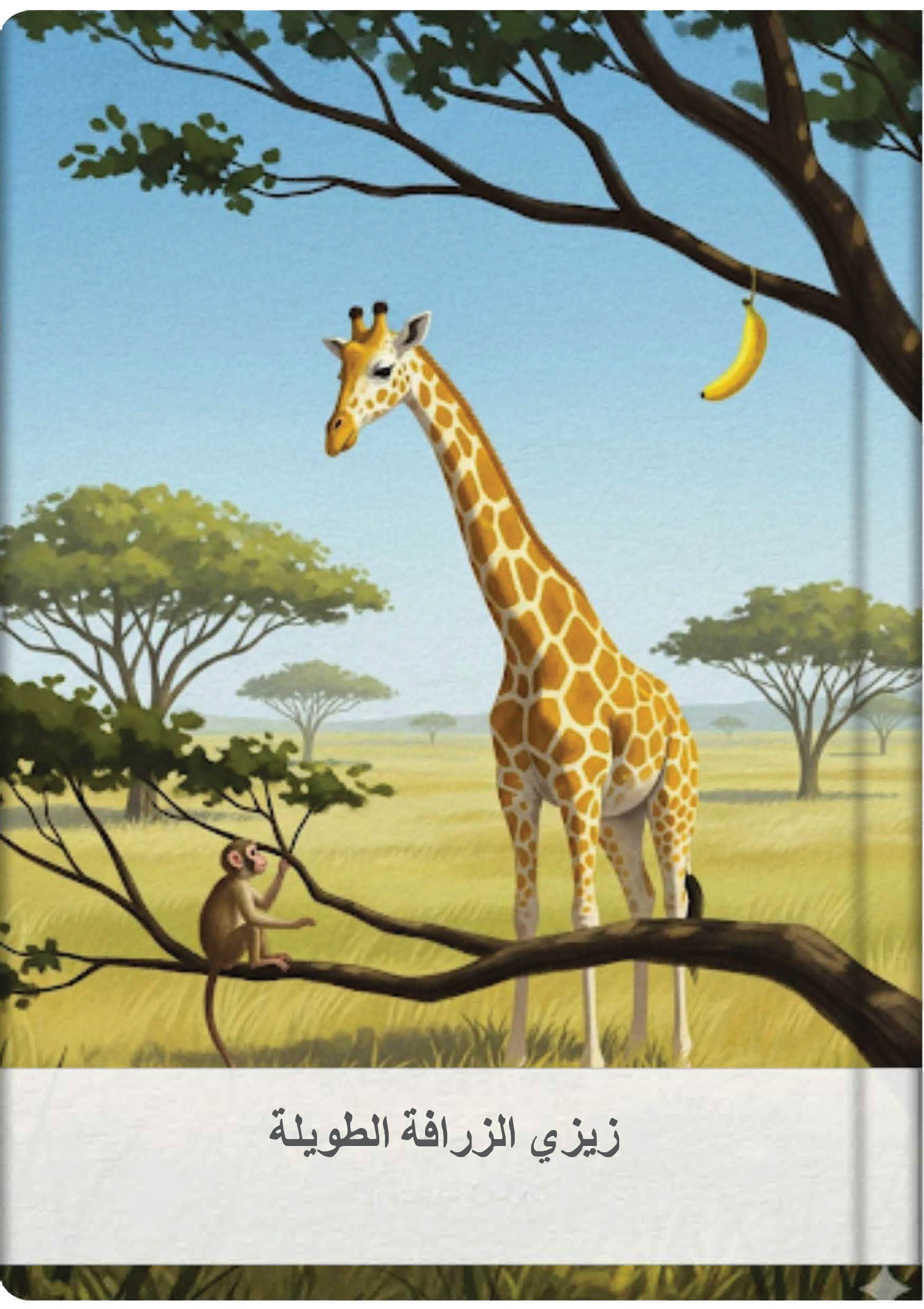 زيزي الزرافة الطويلة