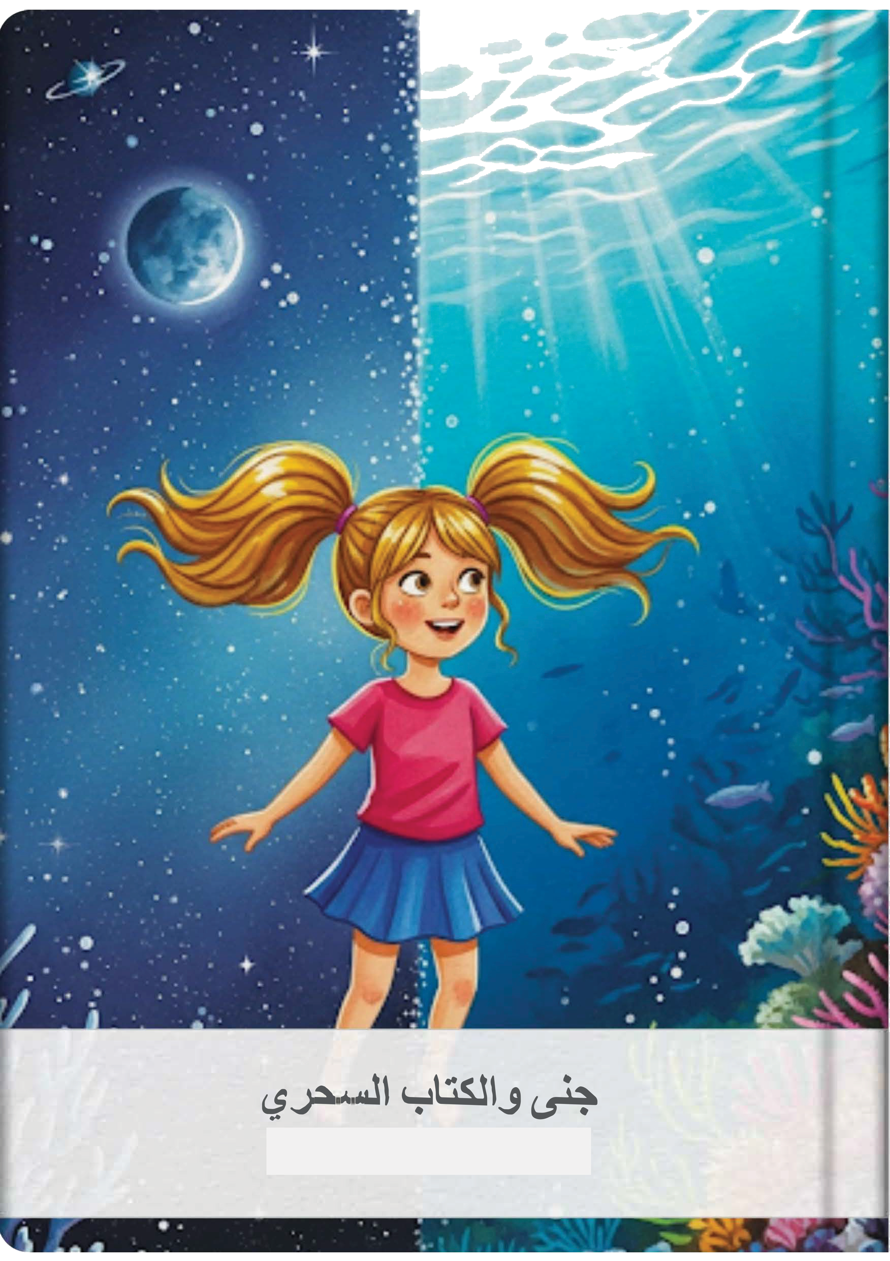 جنى والكتاب السحري