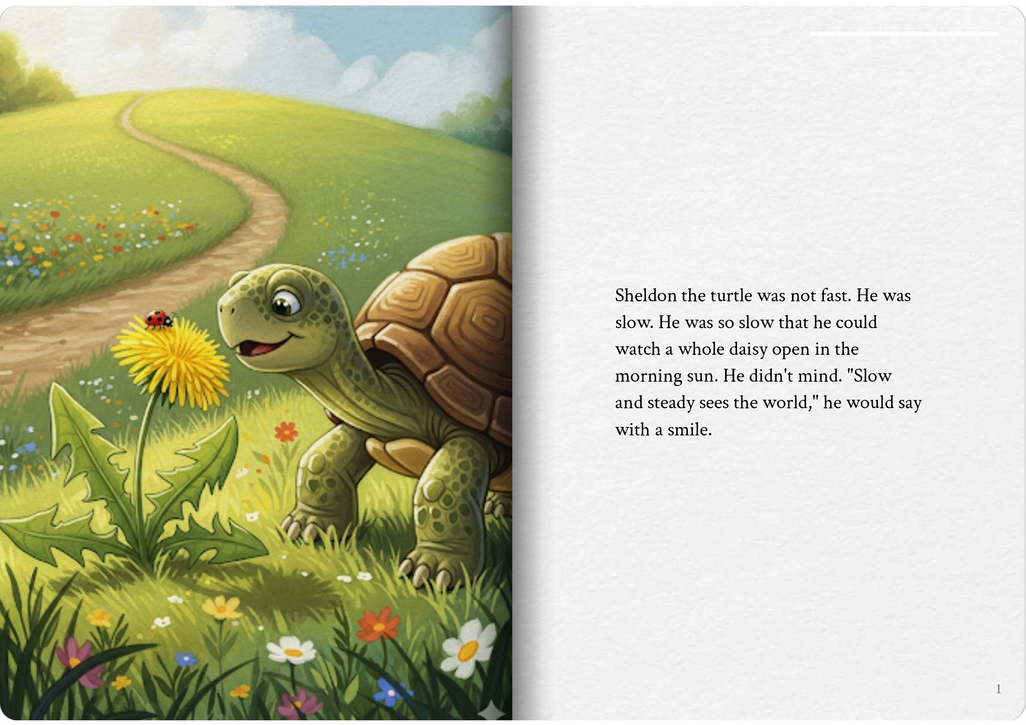 Sheldon's Steady Race