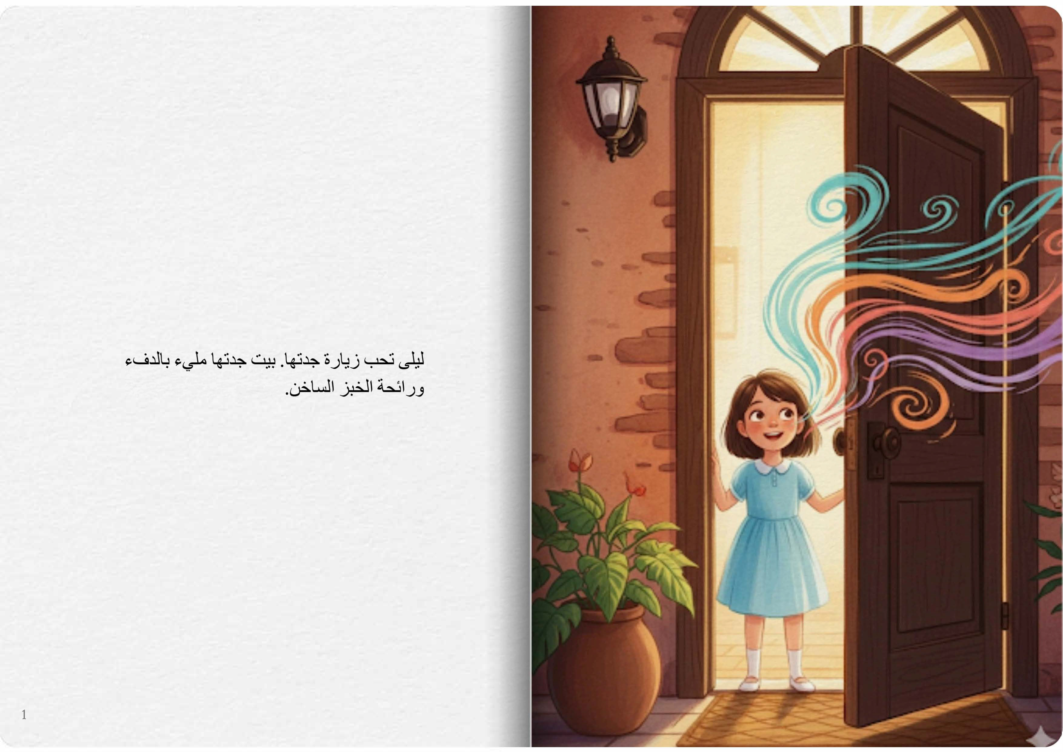 جدتي والخبز الساخن