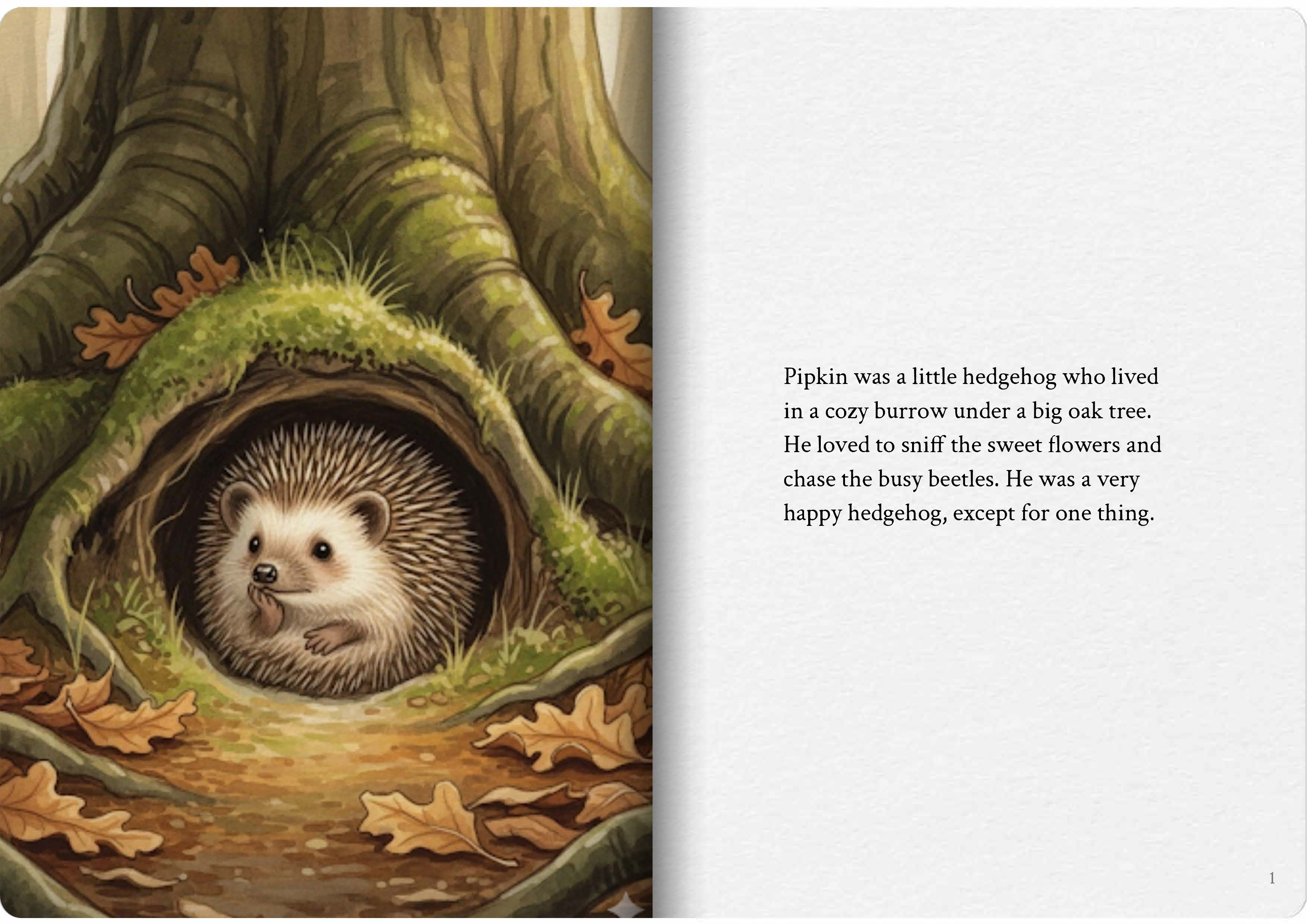 The Little Hedgehog's Brave Suit