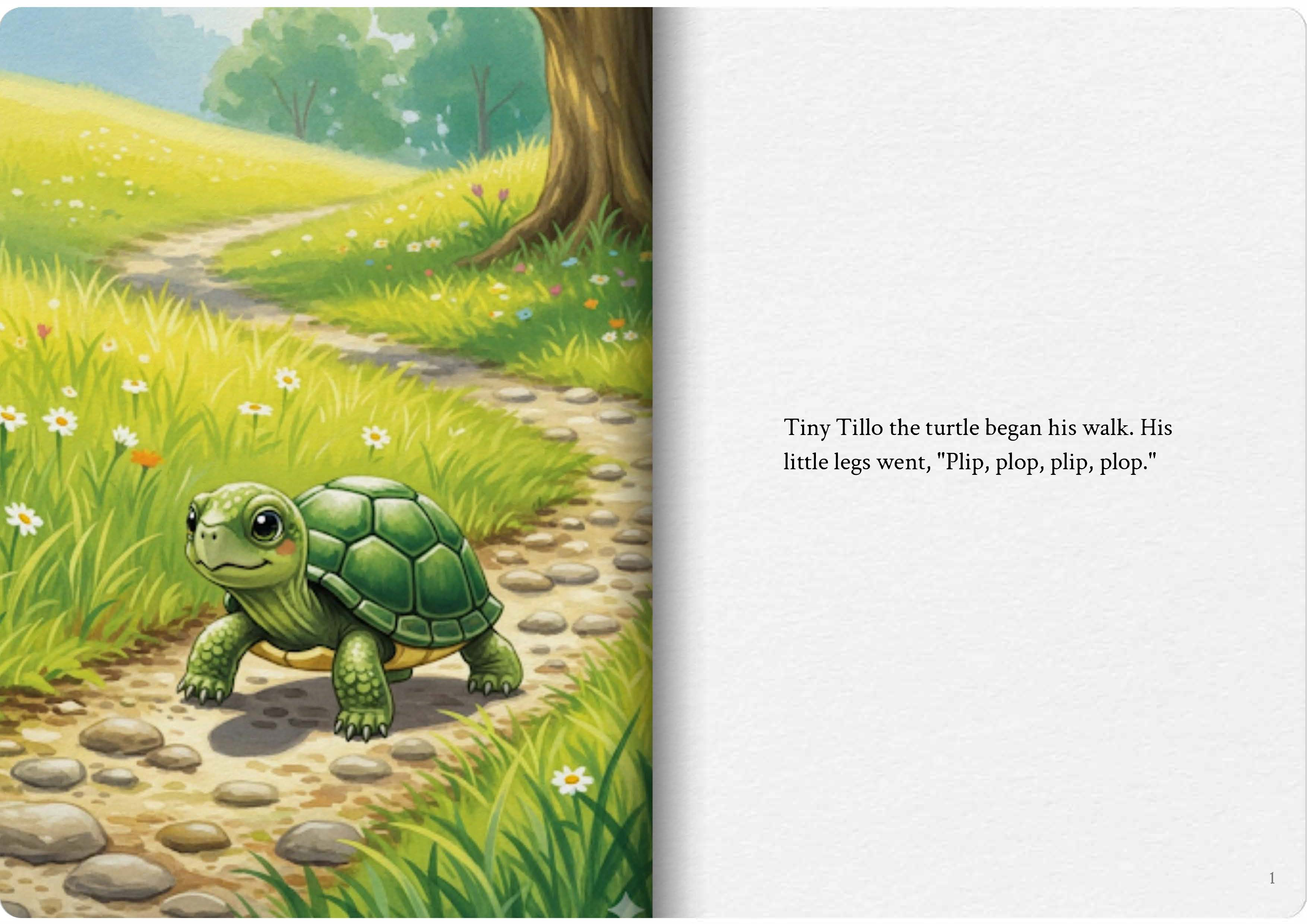 Tiny Turtle’s Walk