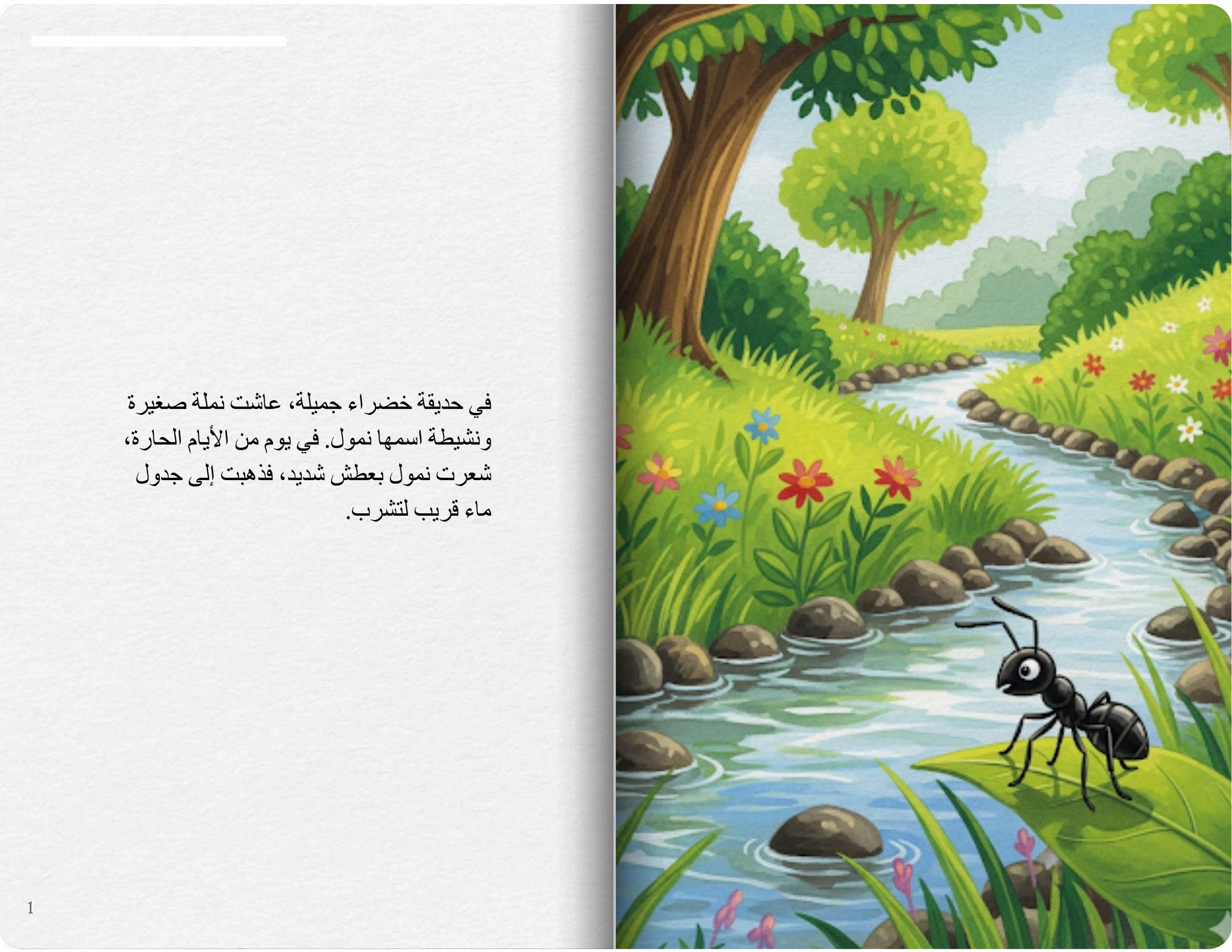 النملة والحمامة