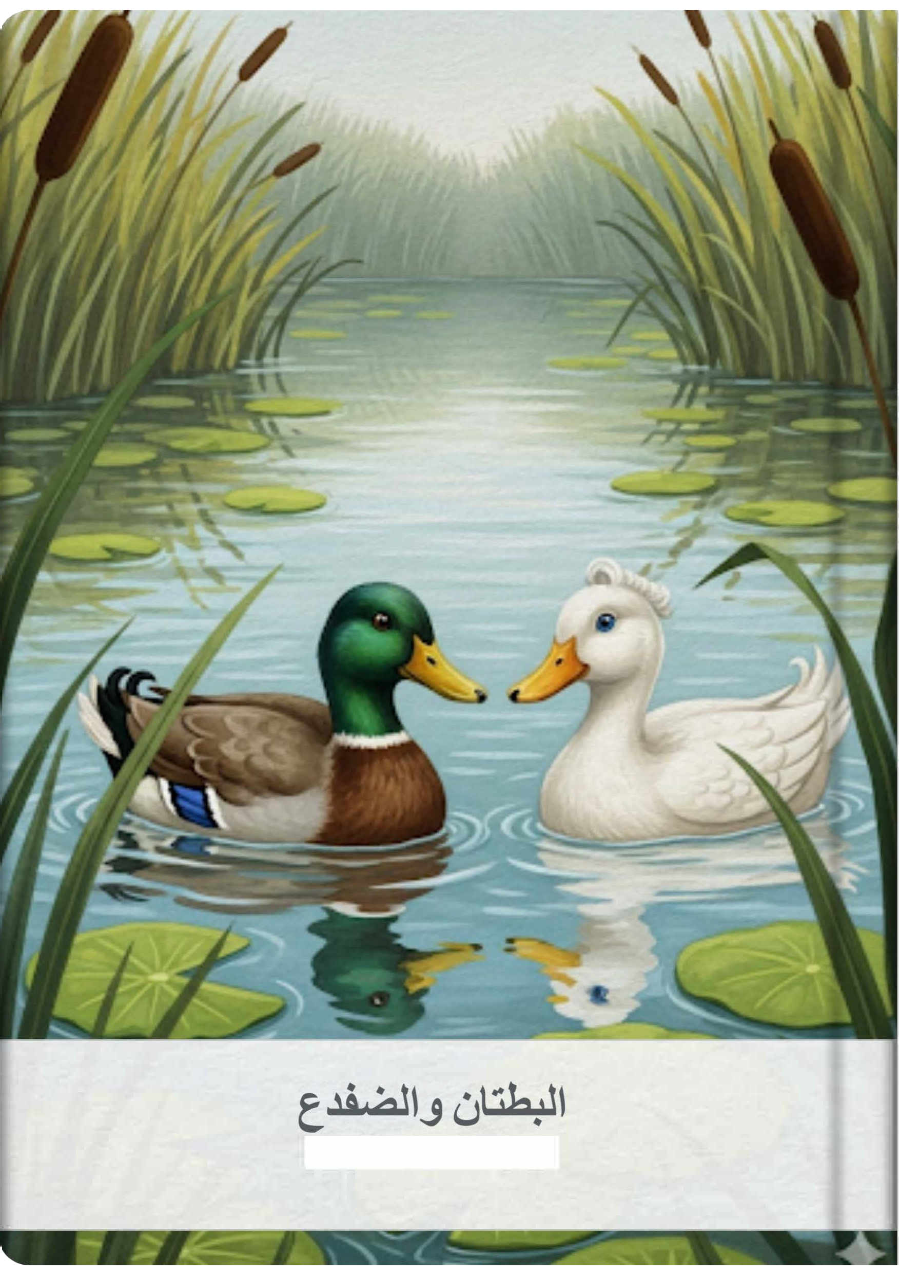 البطتان والضفدع