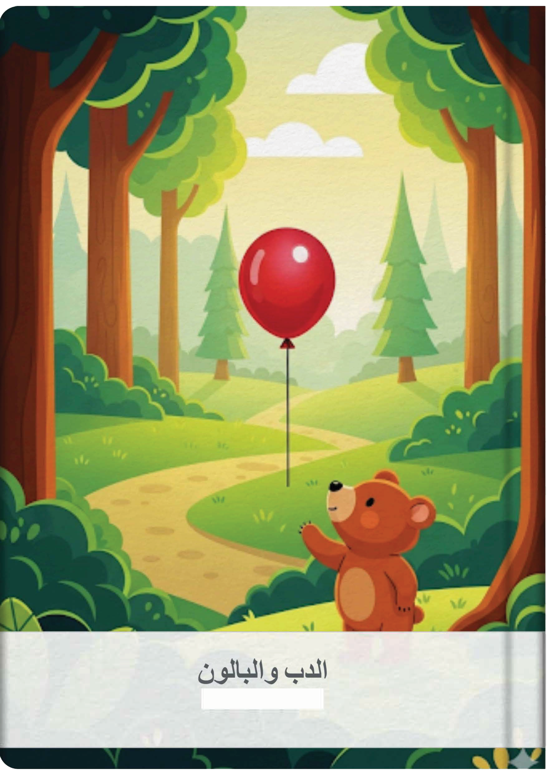 الدب والبالون