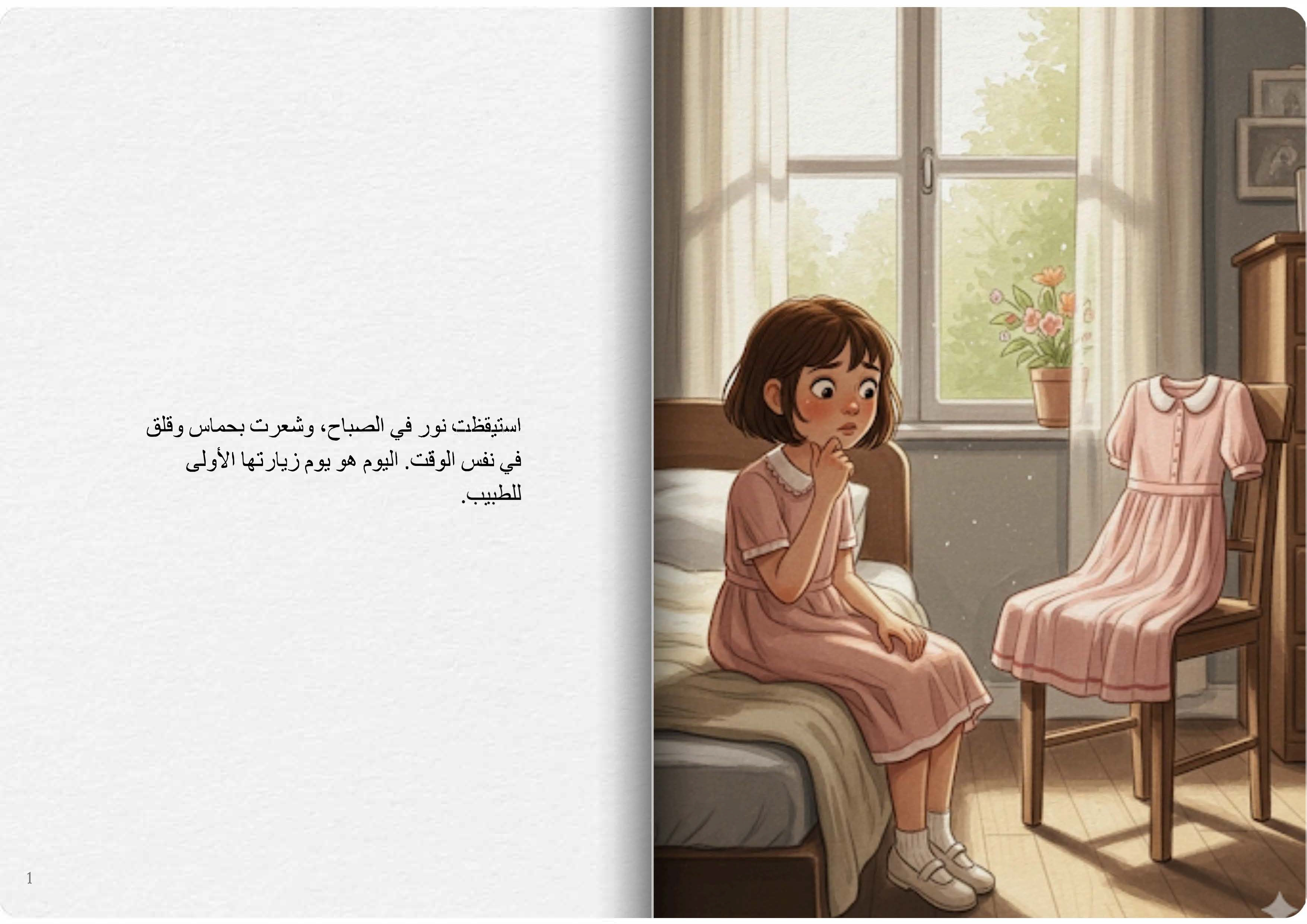 زيارة نور للطبيب