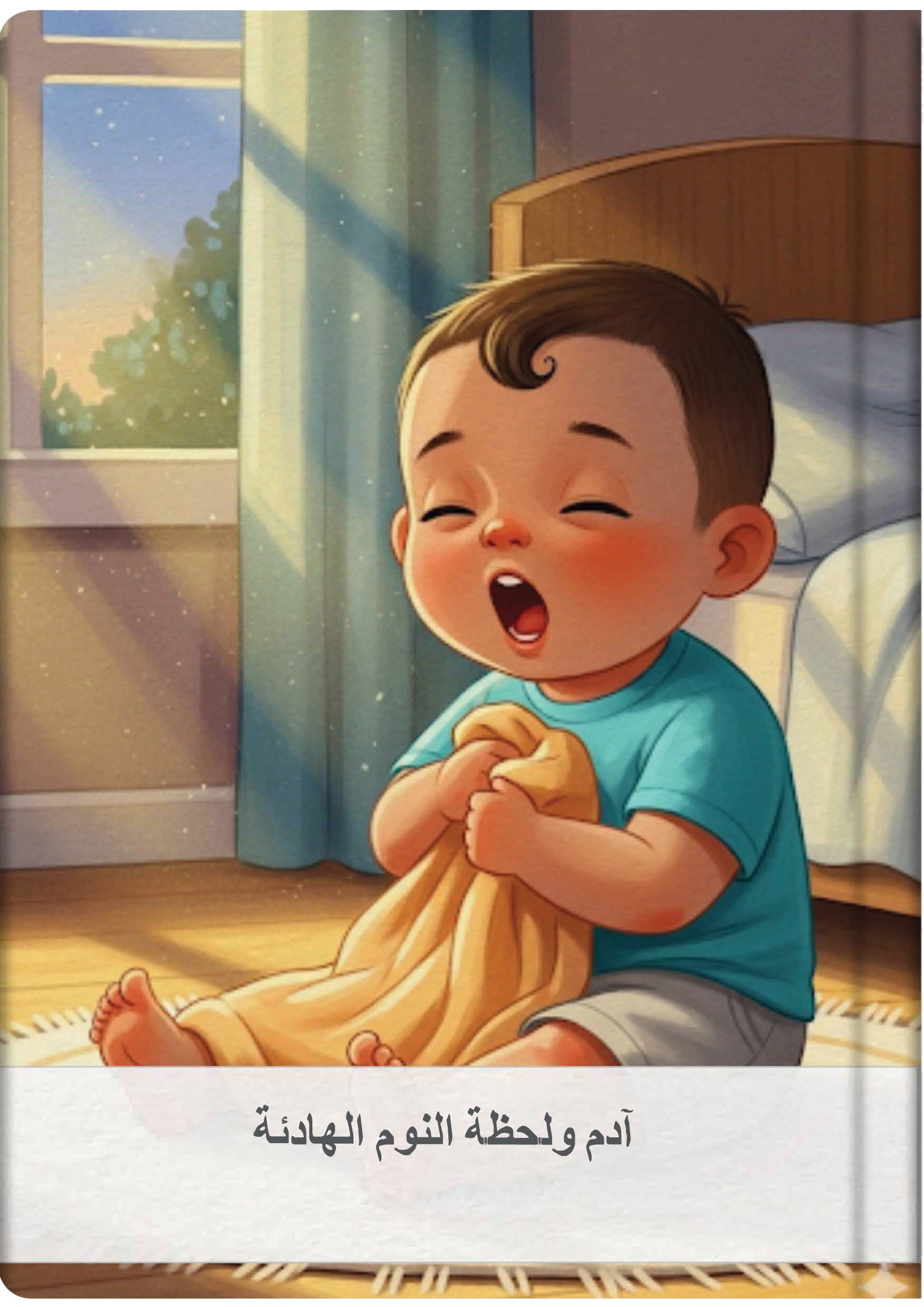 آدم ولحظة النوم الهادئة