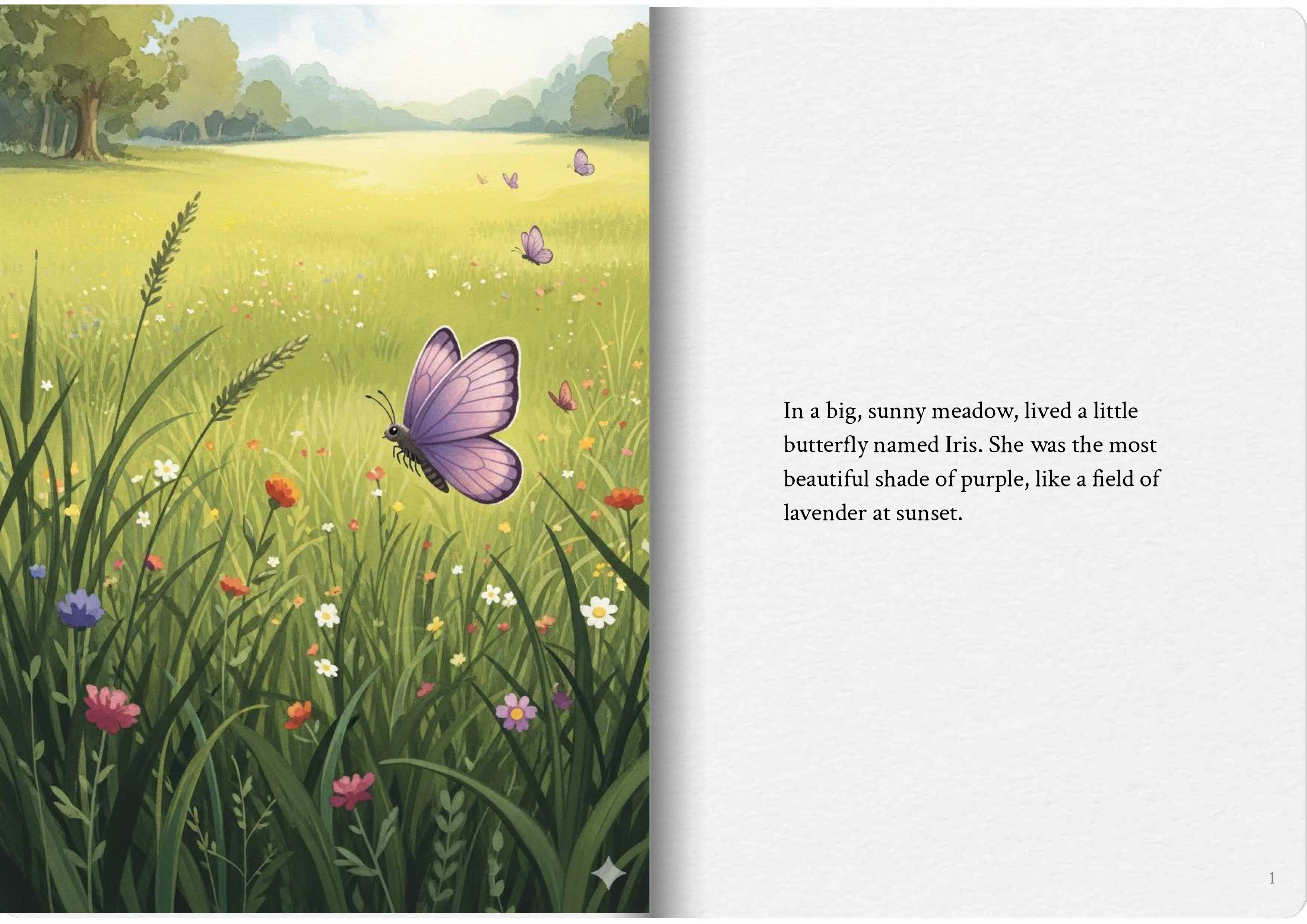 The Purple Butterfly