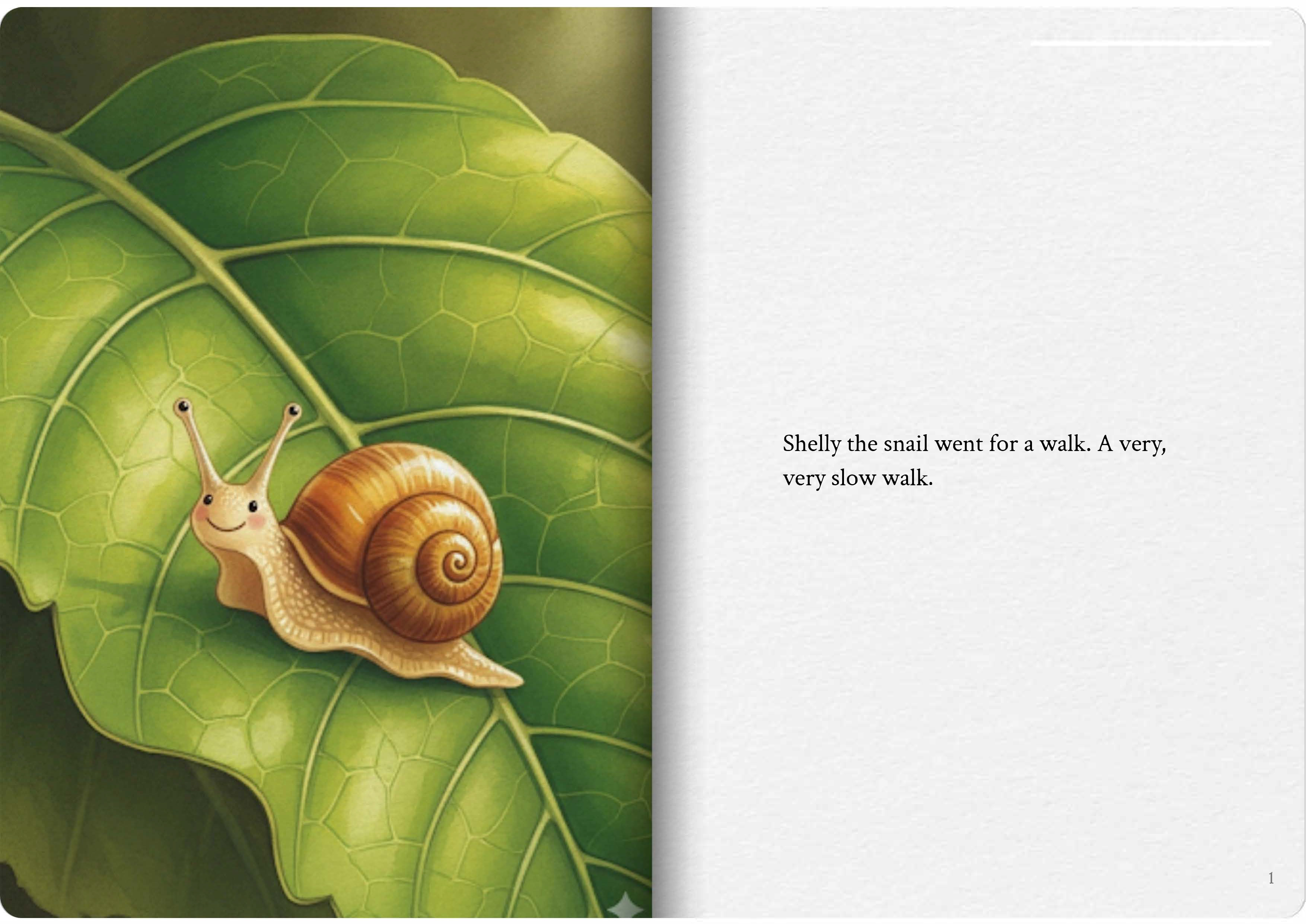 Snail’s Slow Walk