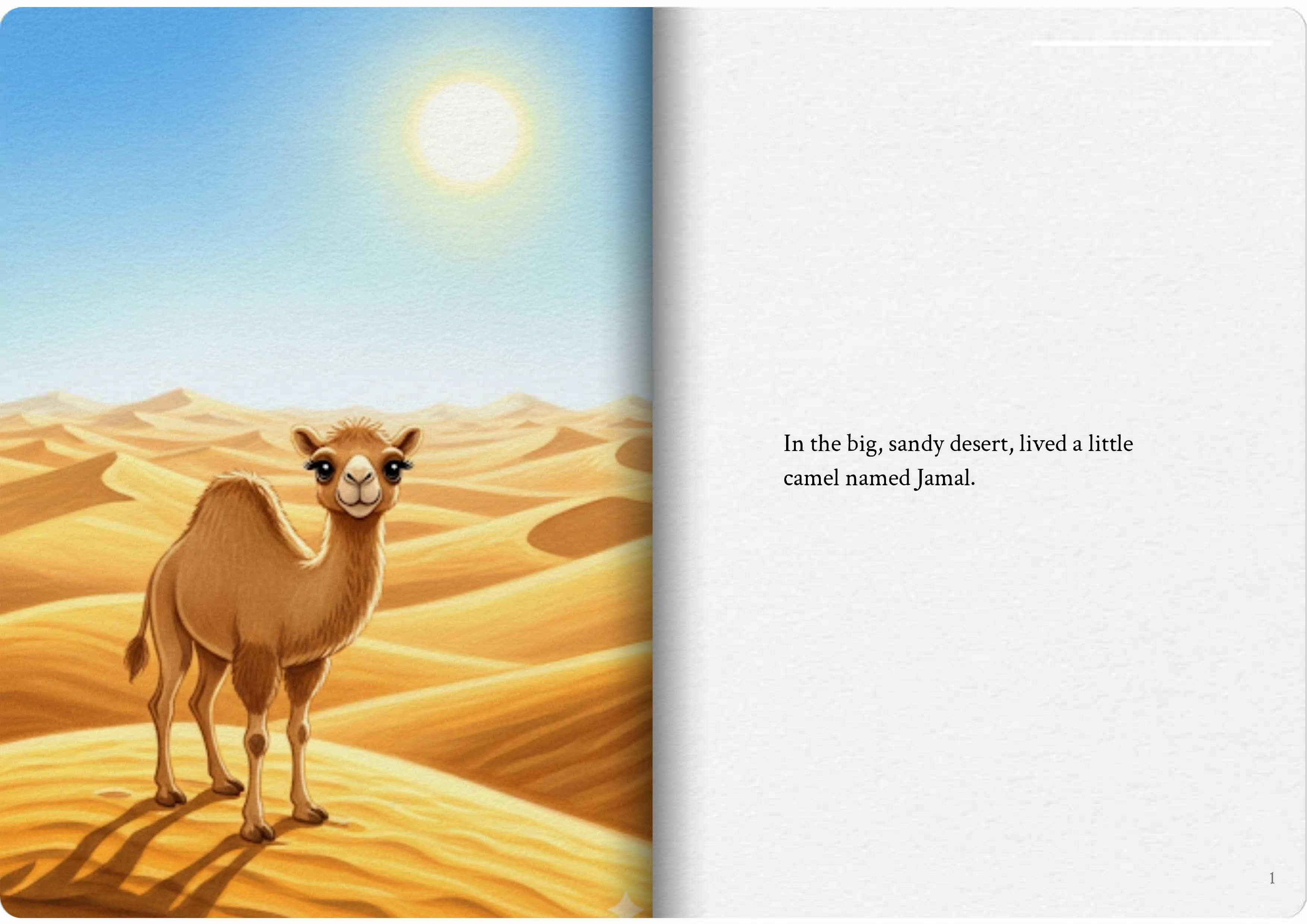 Jamal the Thirsty Camel