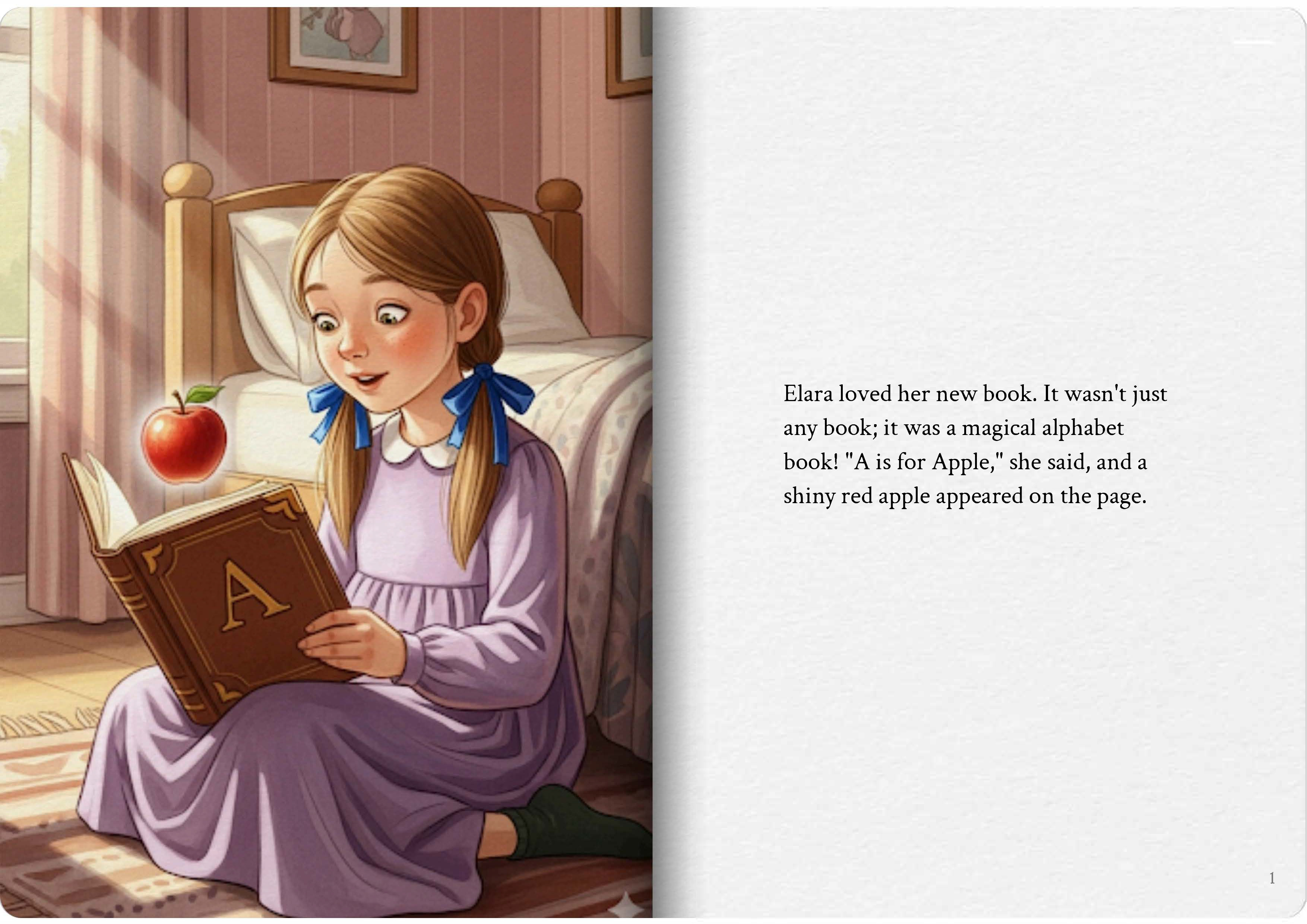 Elara's Magical Alphabet