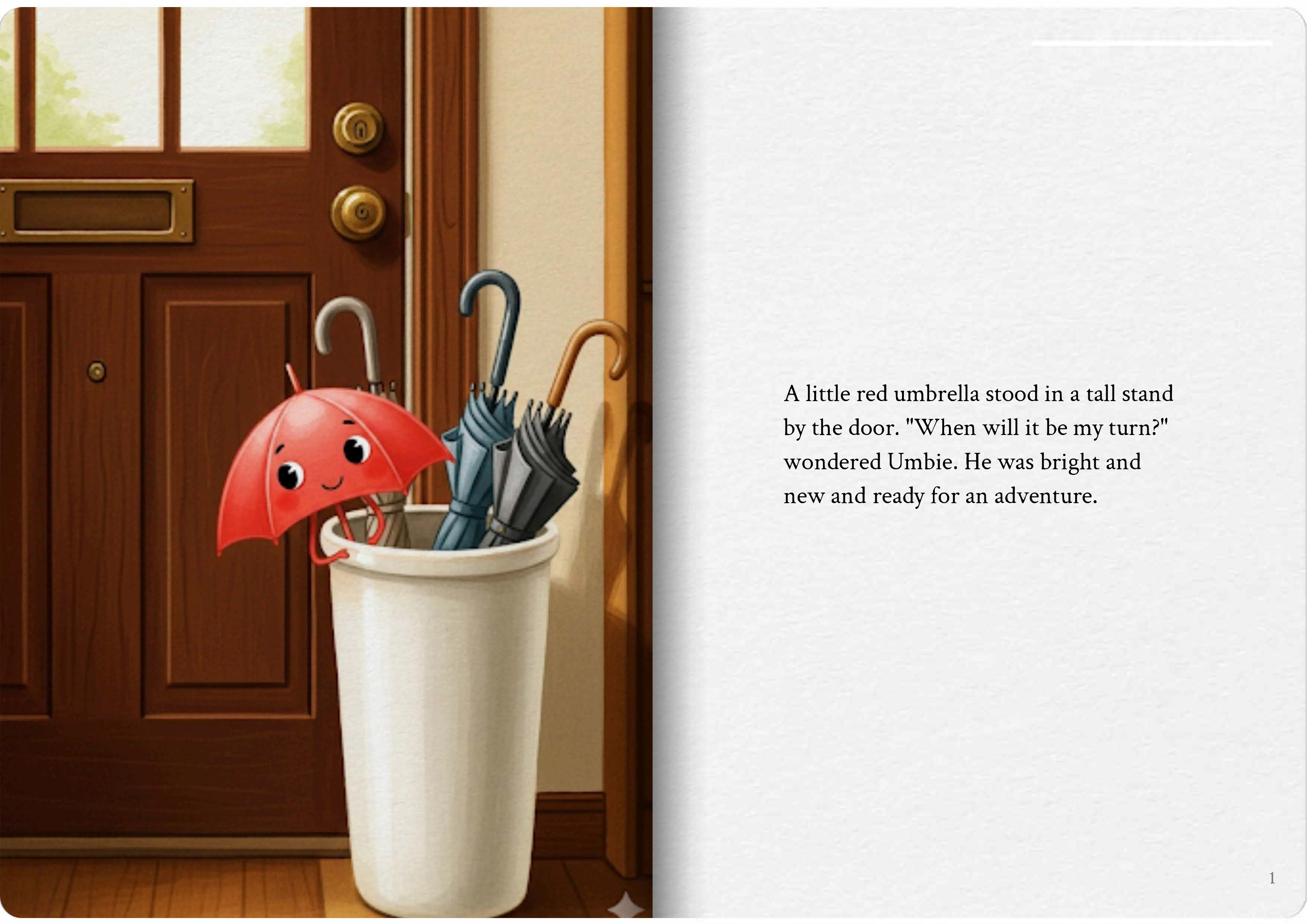 The Little Red Umbrella