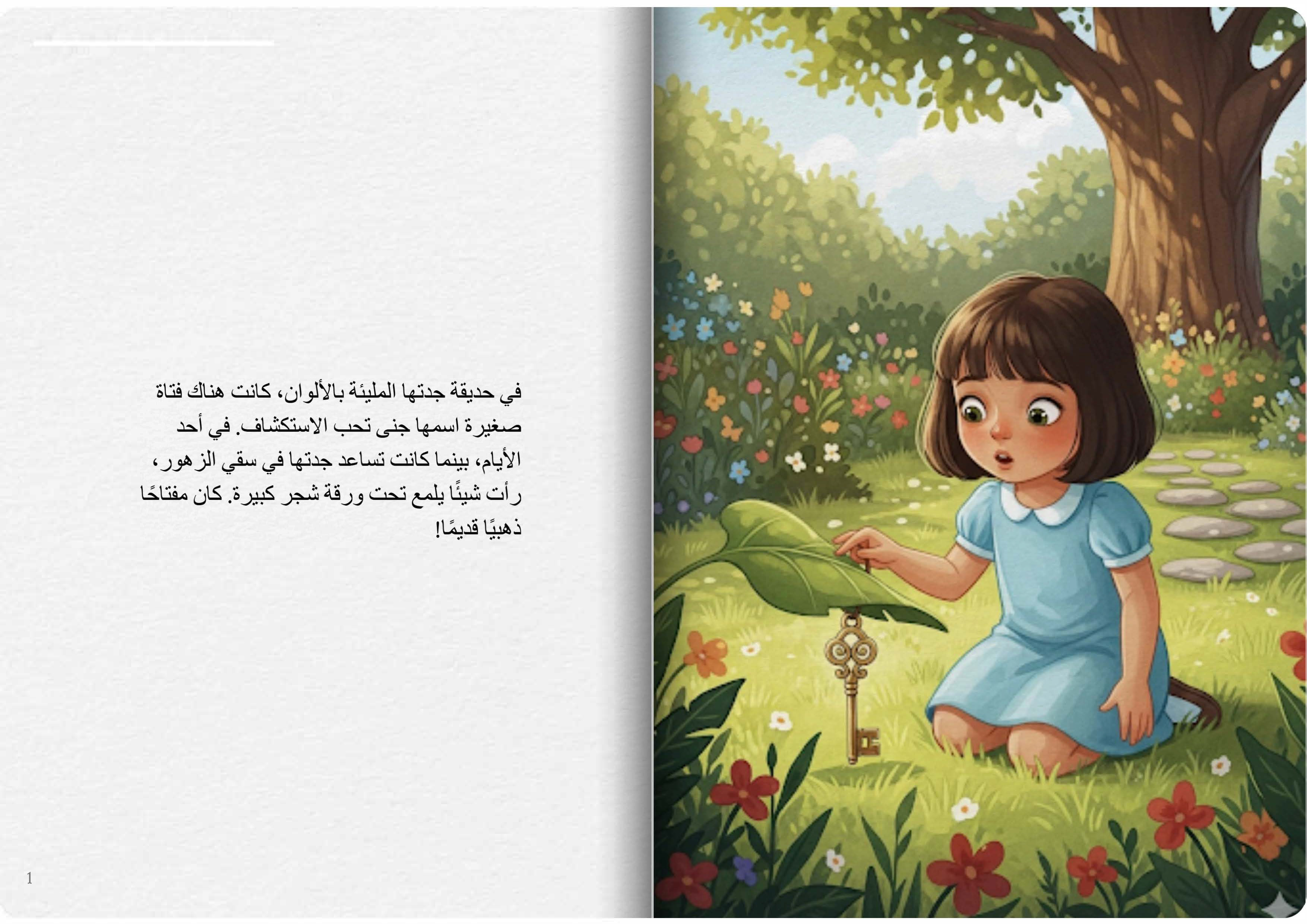 جنى والمفتاح العجيب