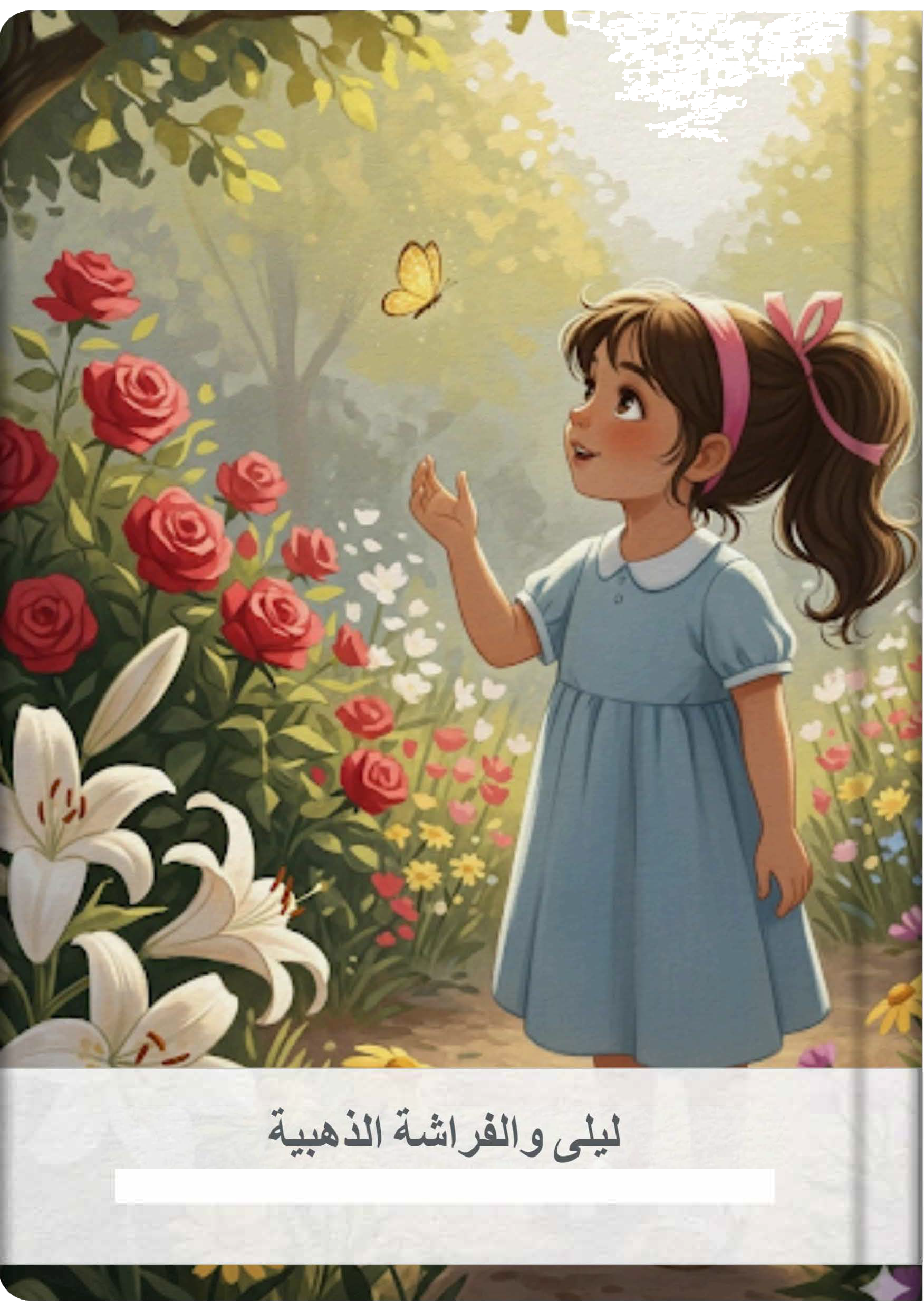 ليلى والفراشة الذهبية