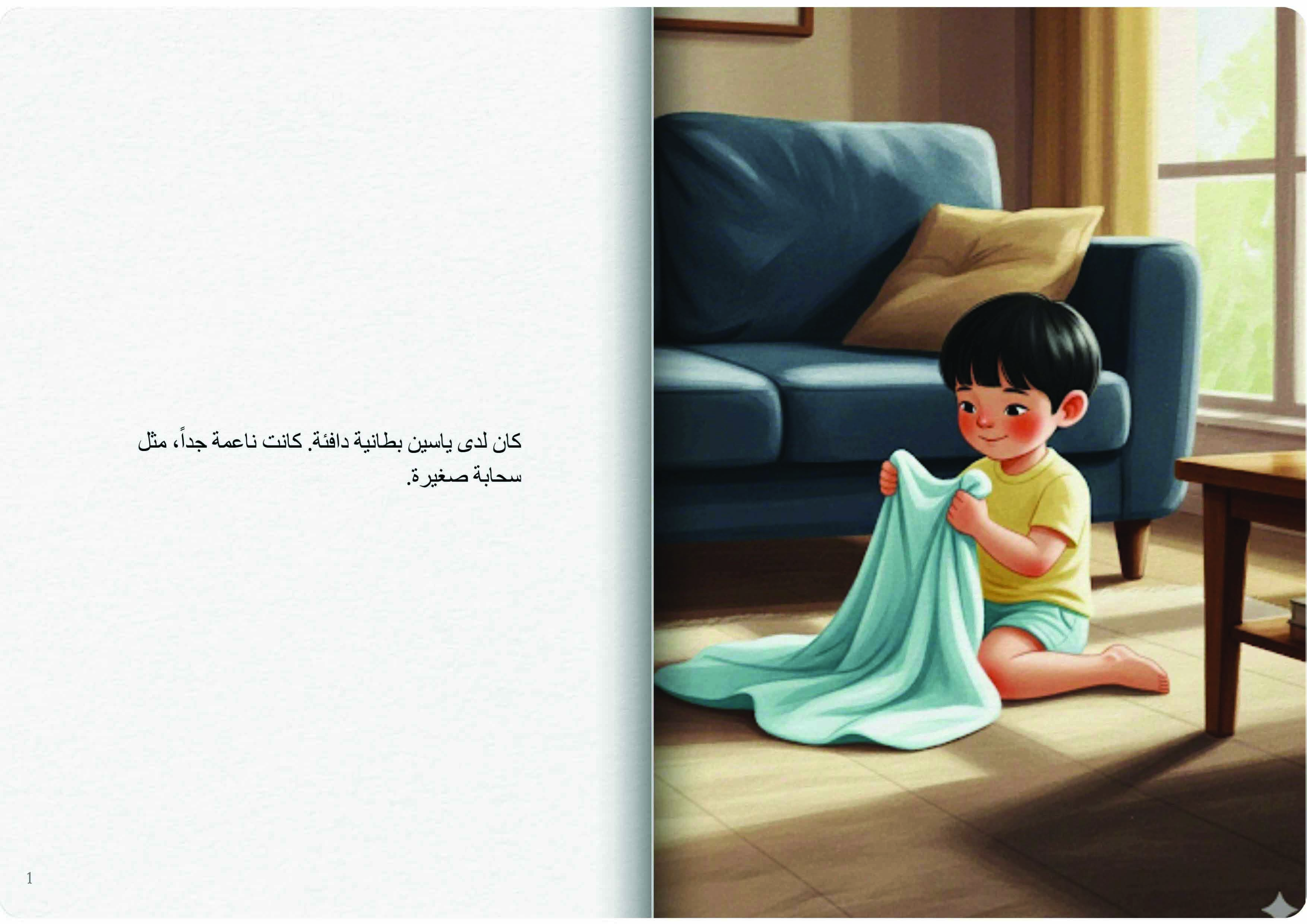 بطانية ياسين الدافئة