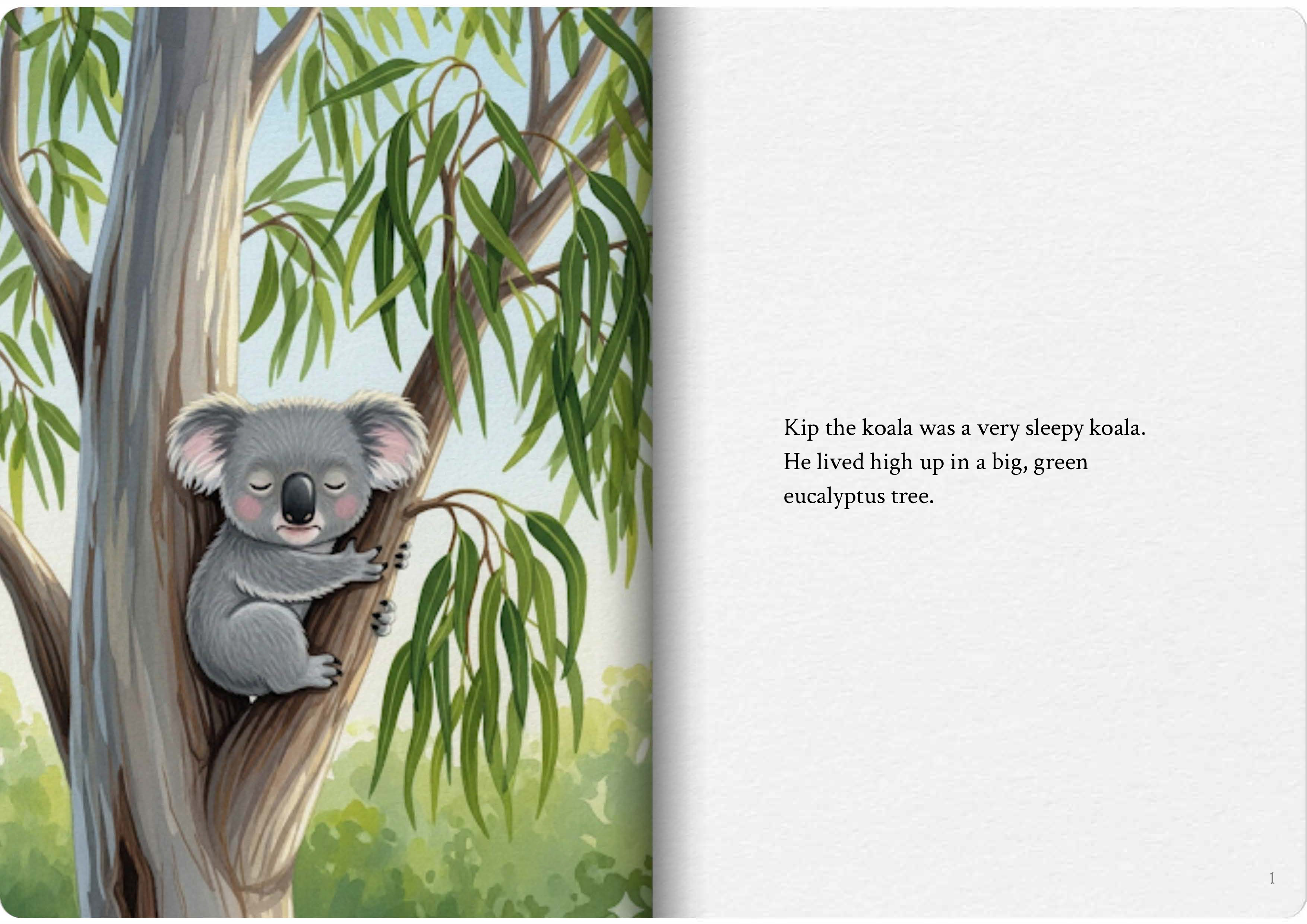 Kip the Sleepy Koala