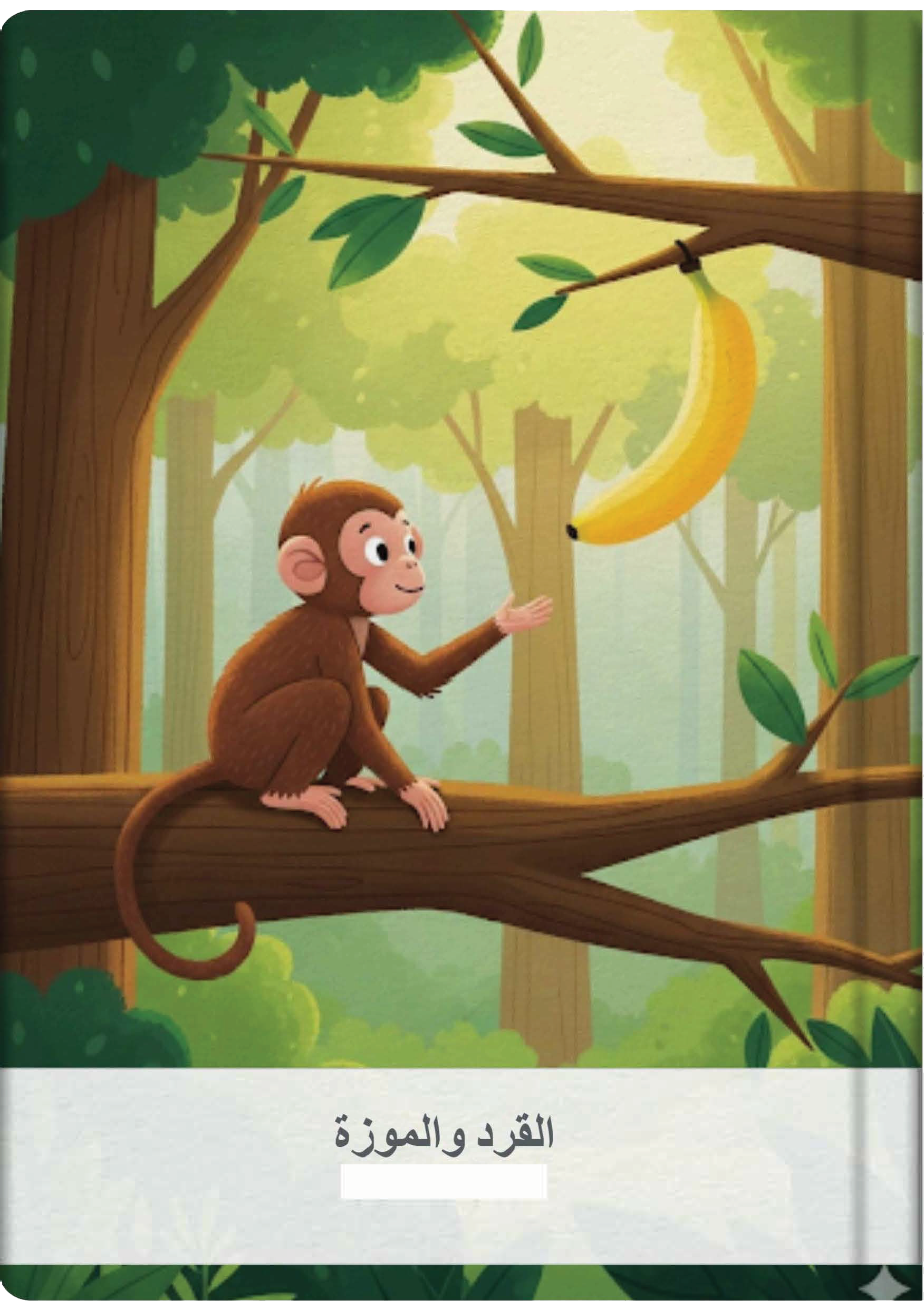 القرد والموزة