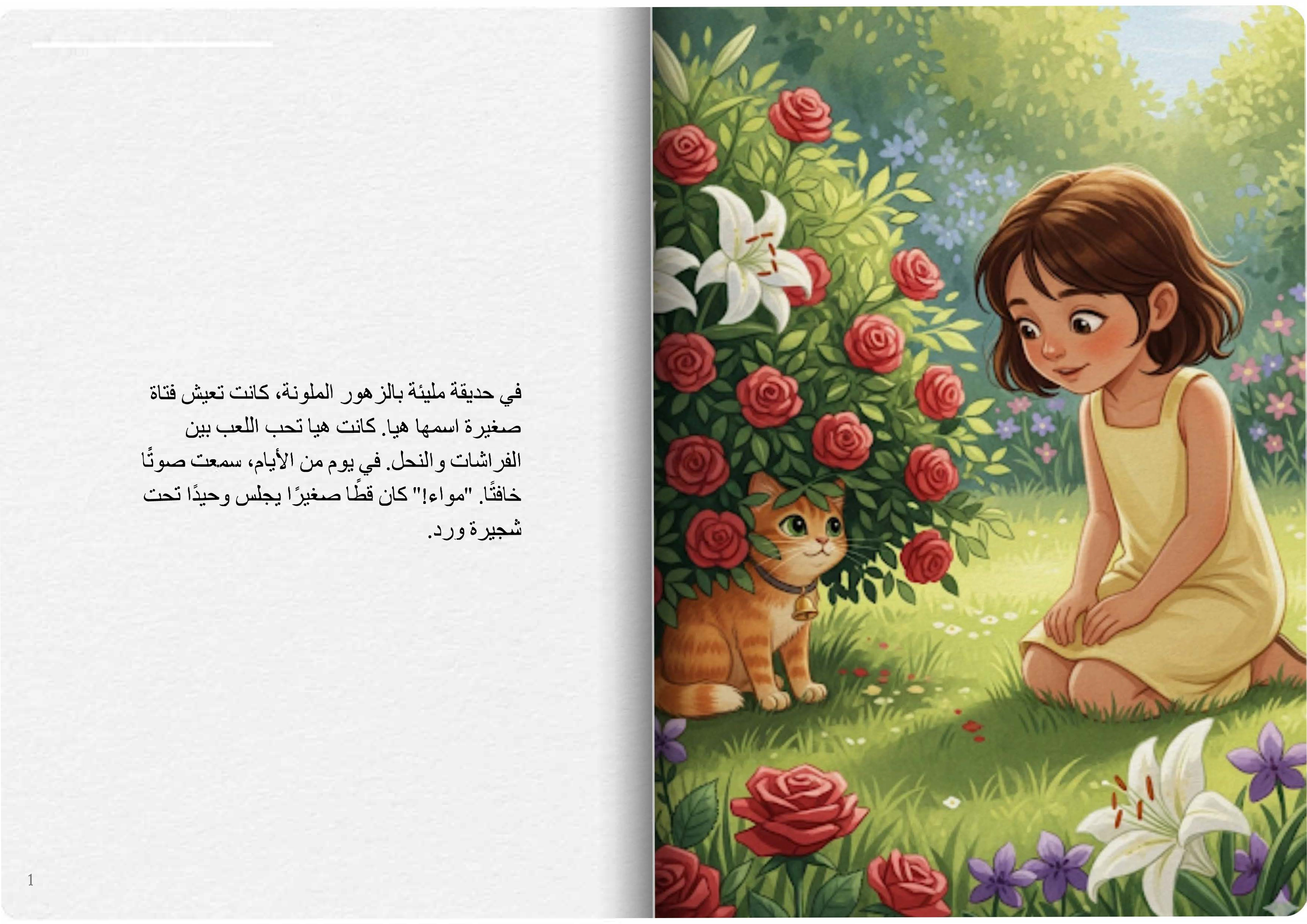 هيا والقط السحري