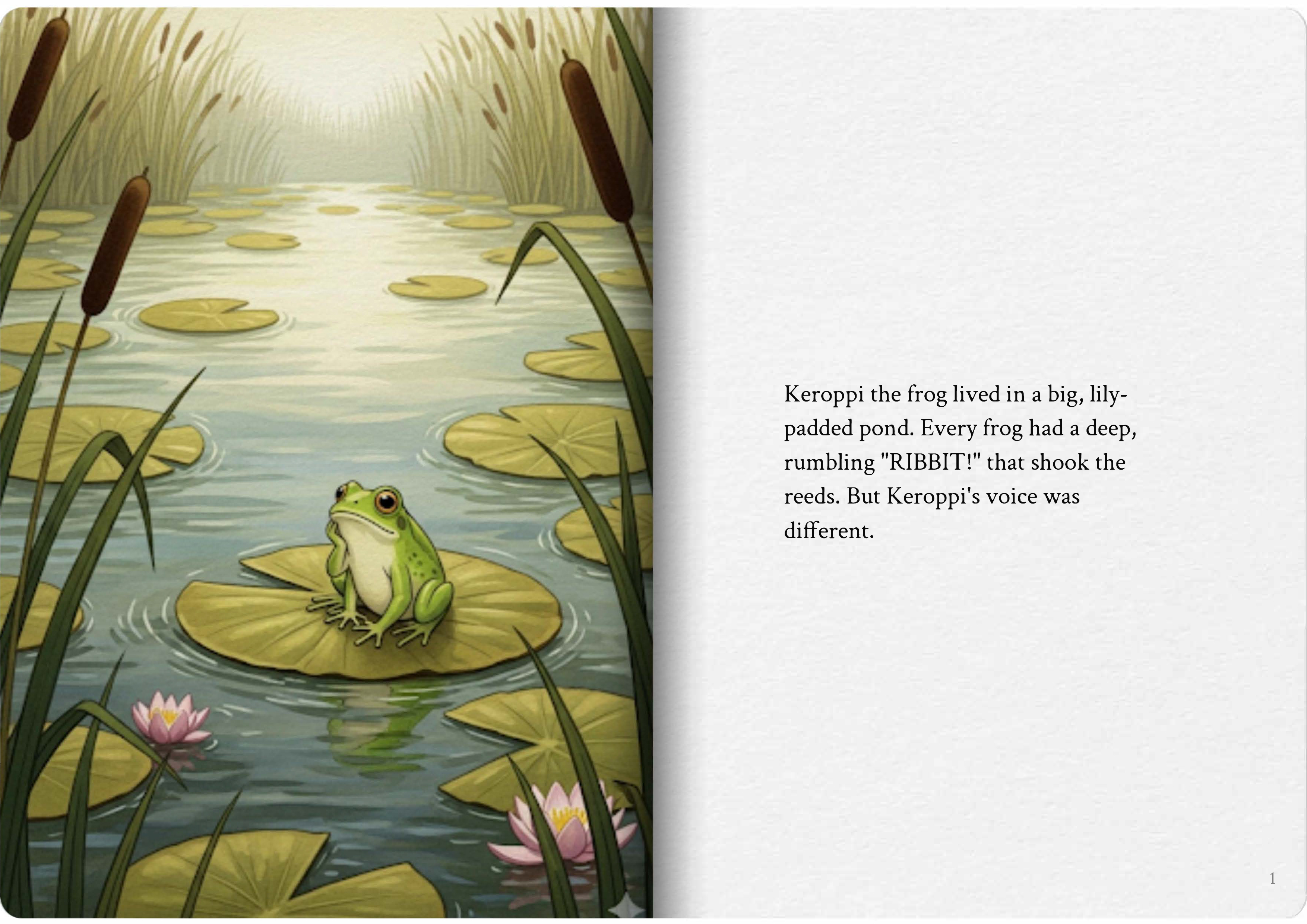 The Singing Frog