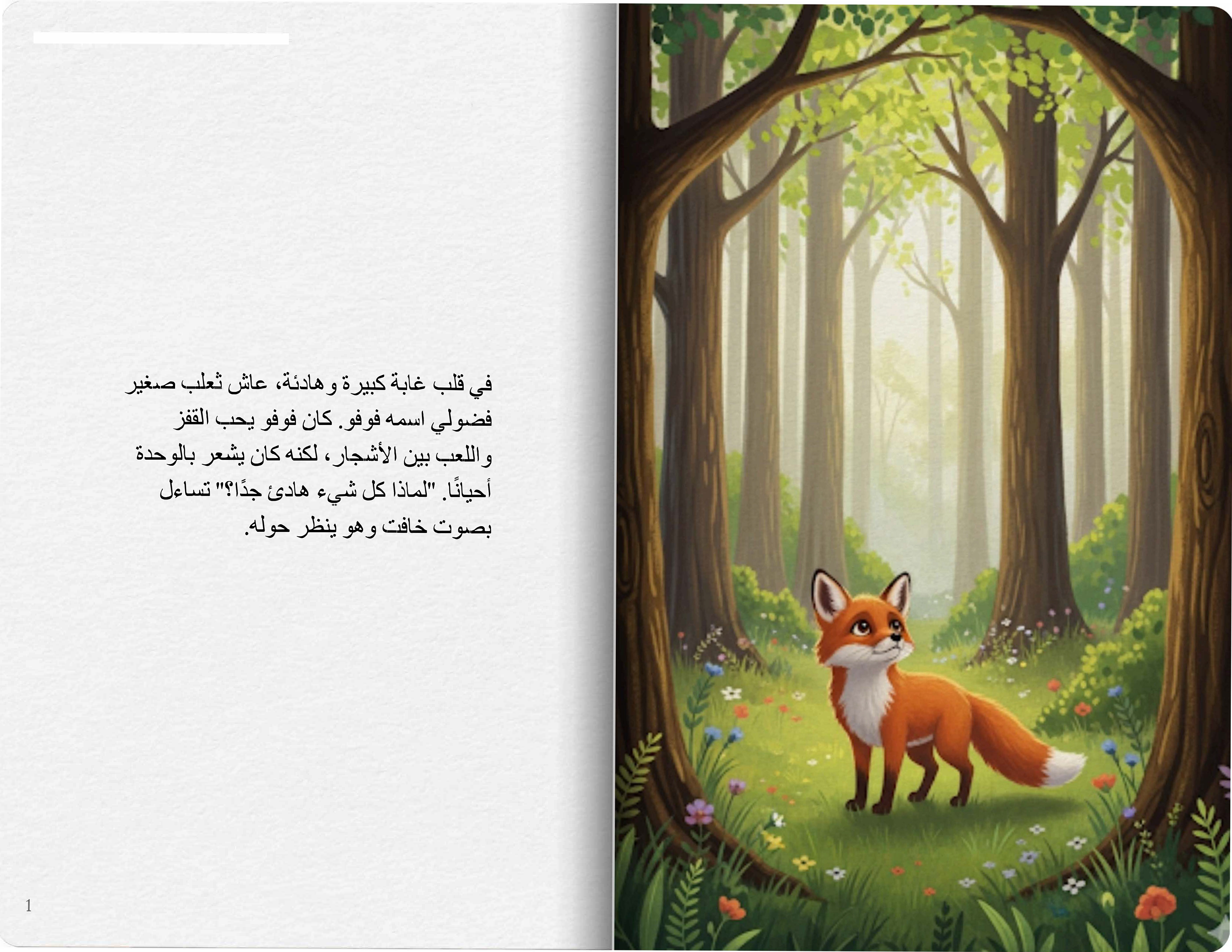 أصوات الغابة الهادئة