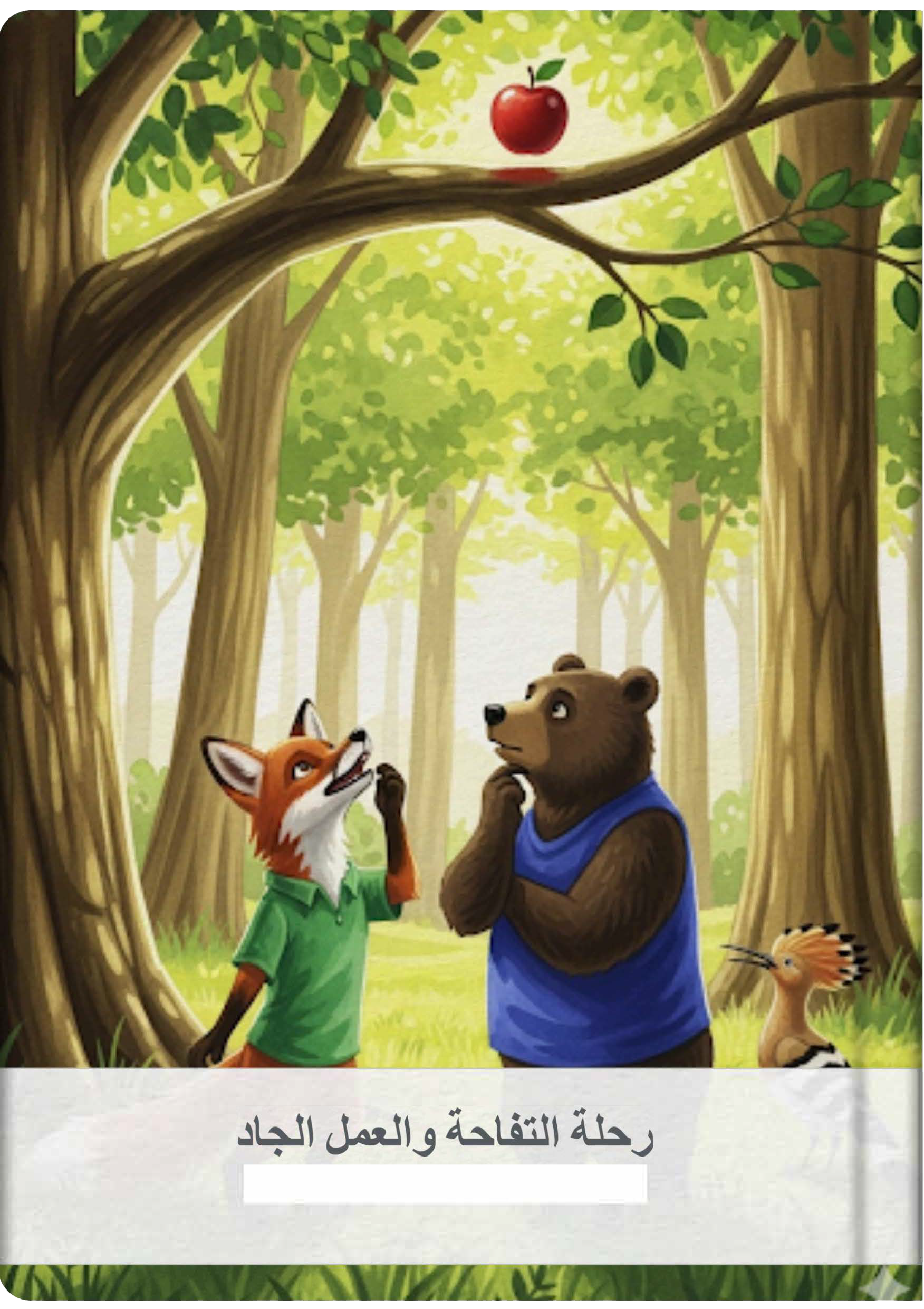 رحلة التفاحة والعمل الجاد