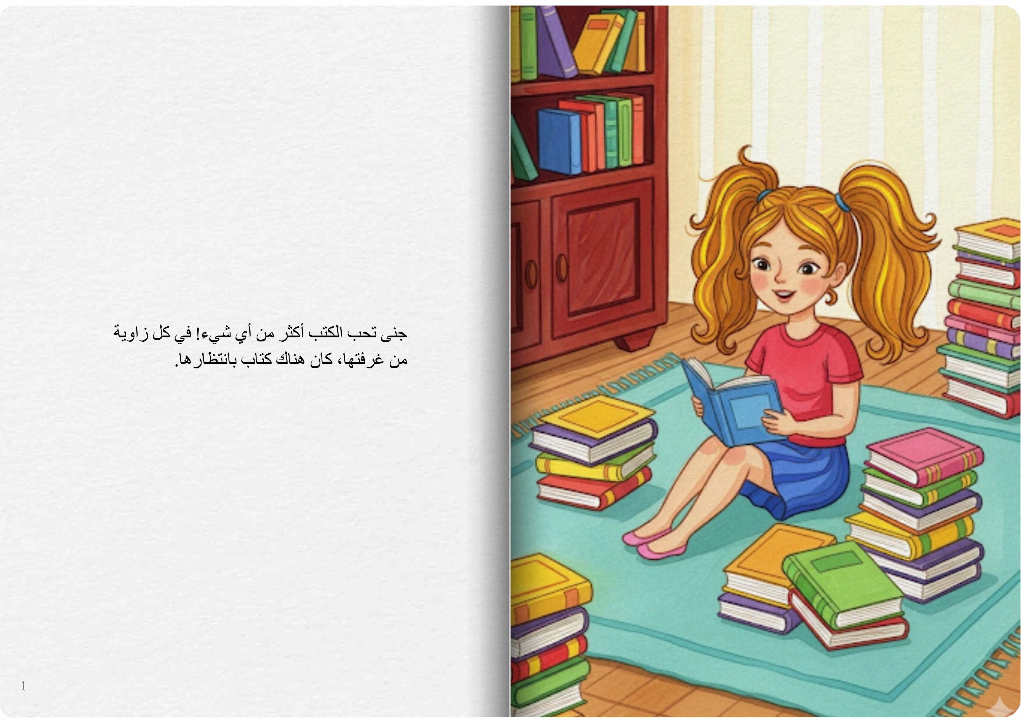 جنى والكتاب السحري