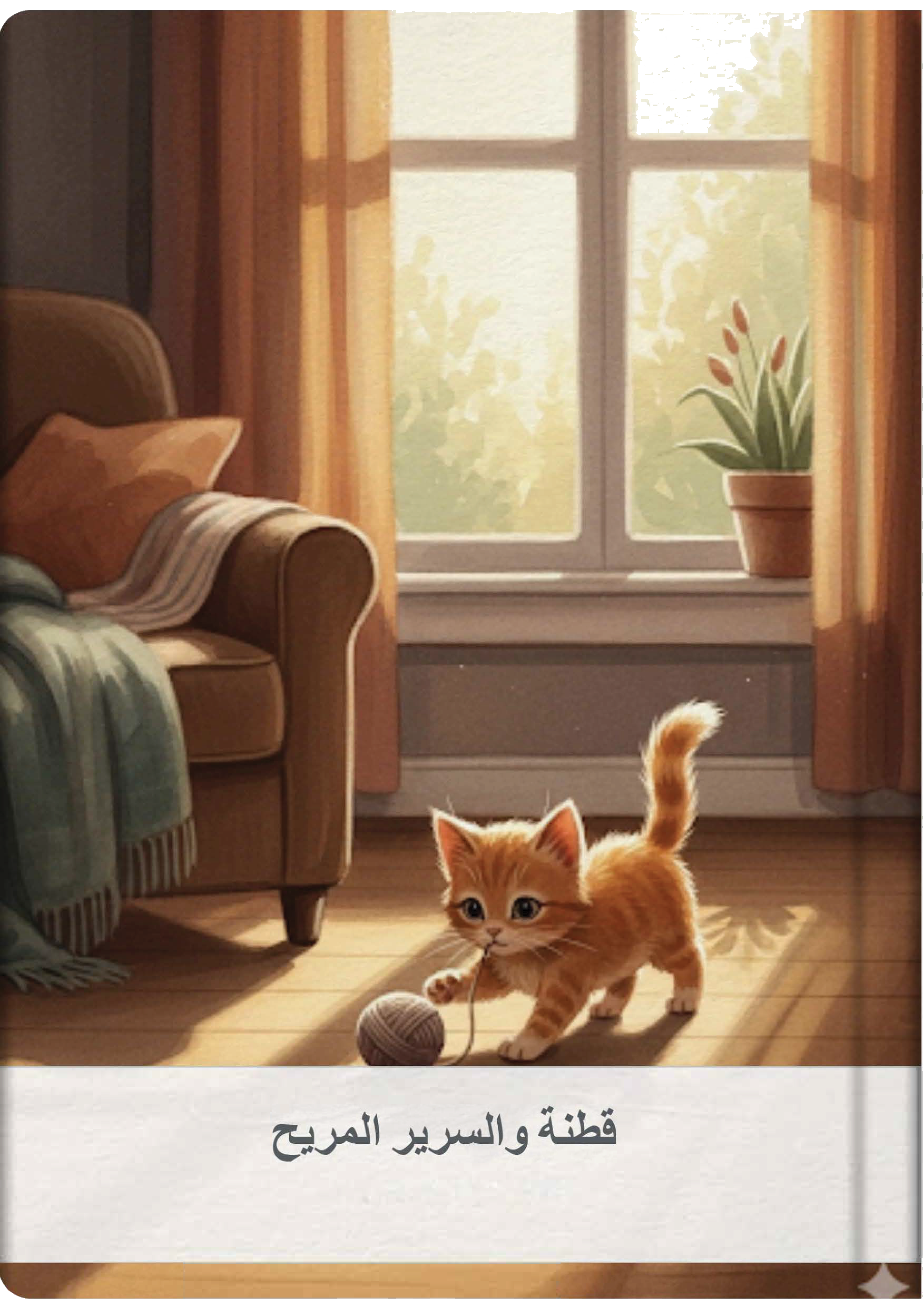 قطنة والسرير المريح