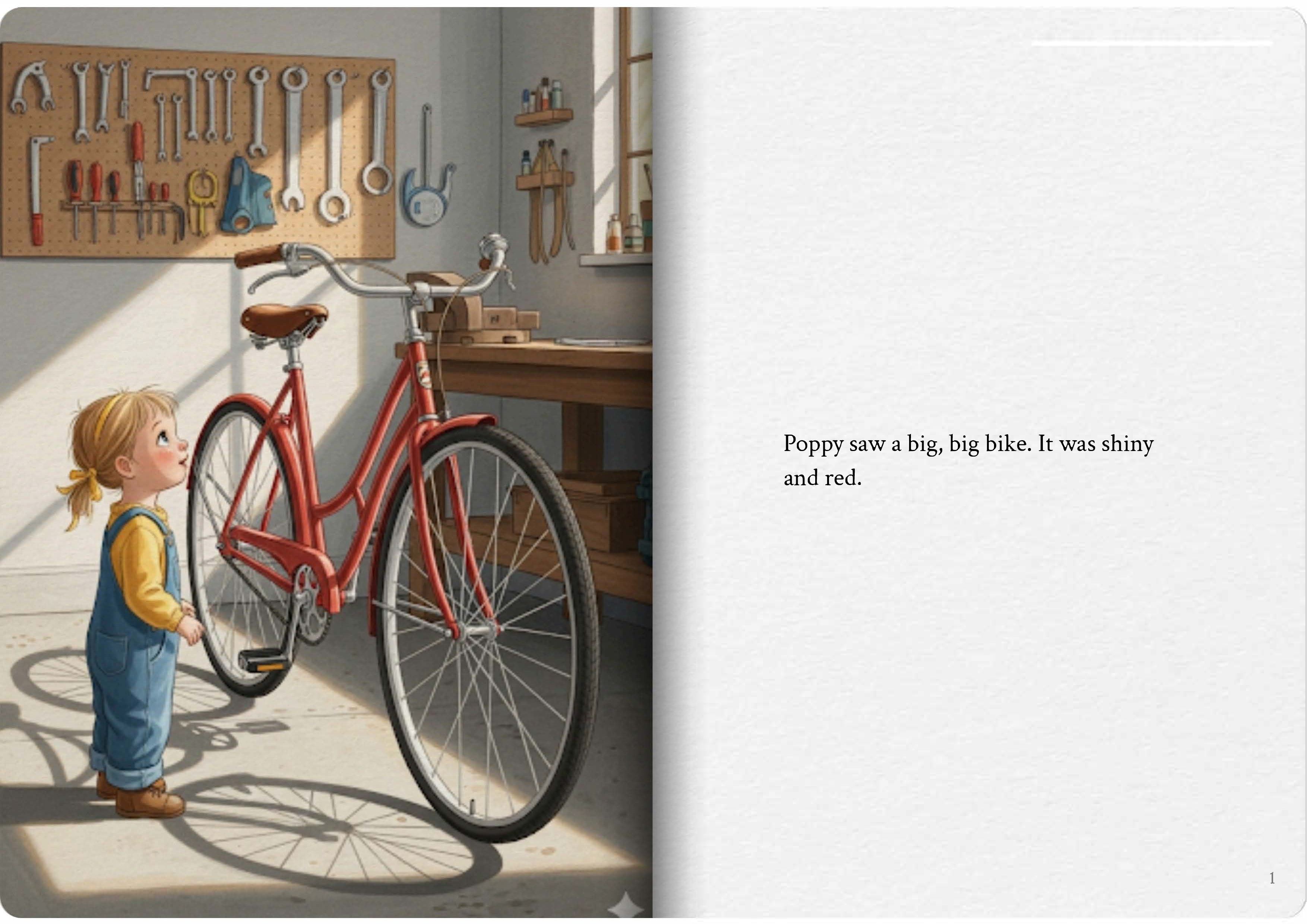 Grandpa's Big Red Bike