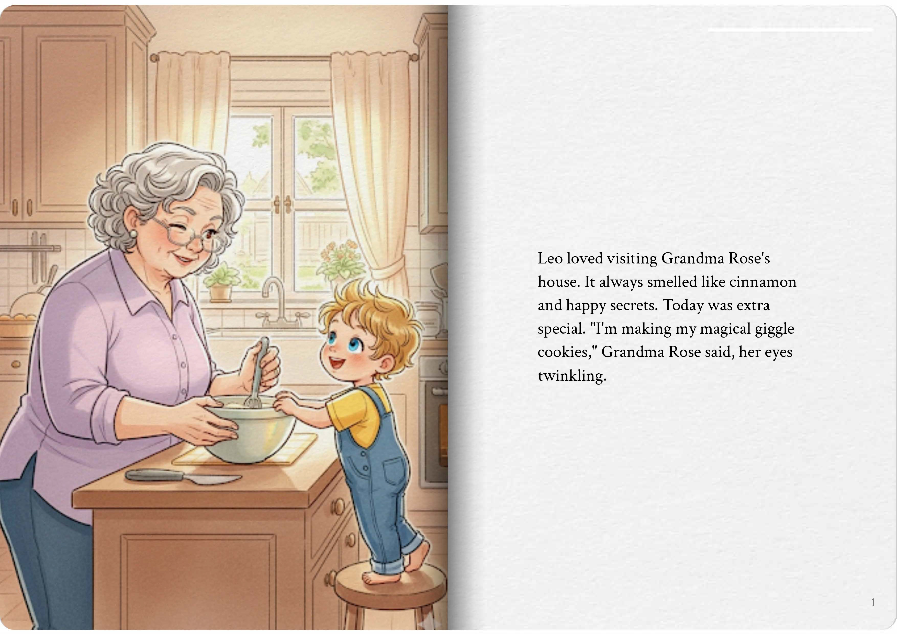 Grandma Rose's Giggle Cookies