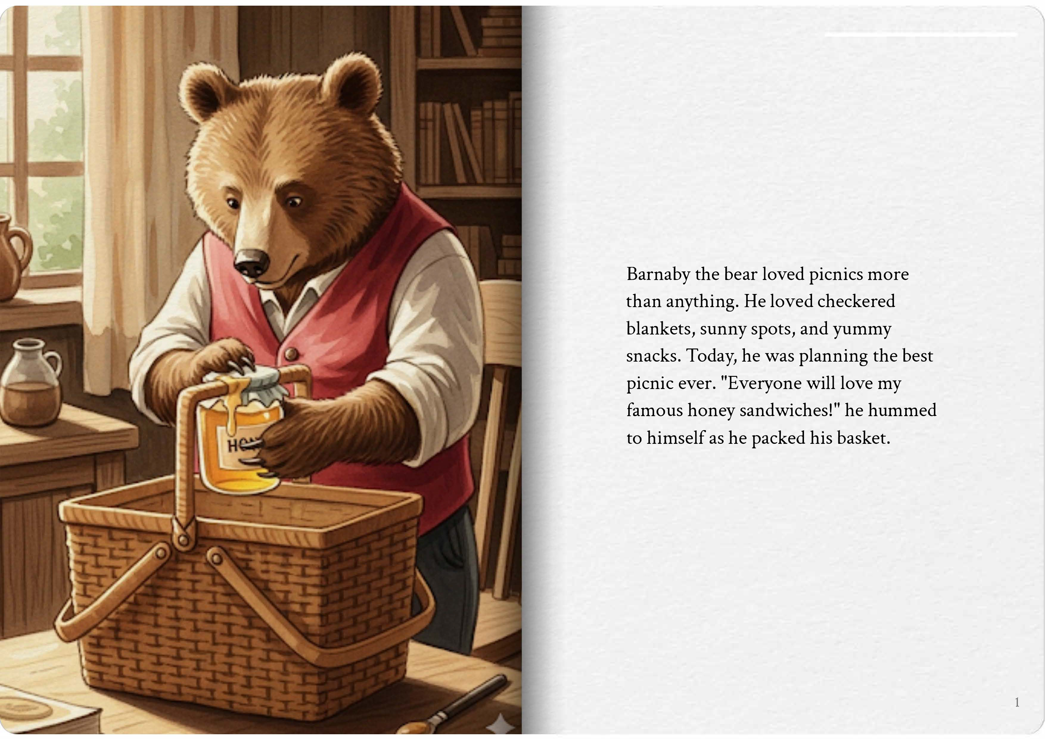 The Little Bear’s Picnic