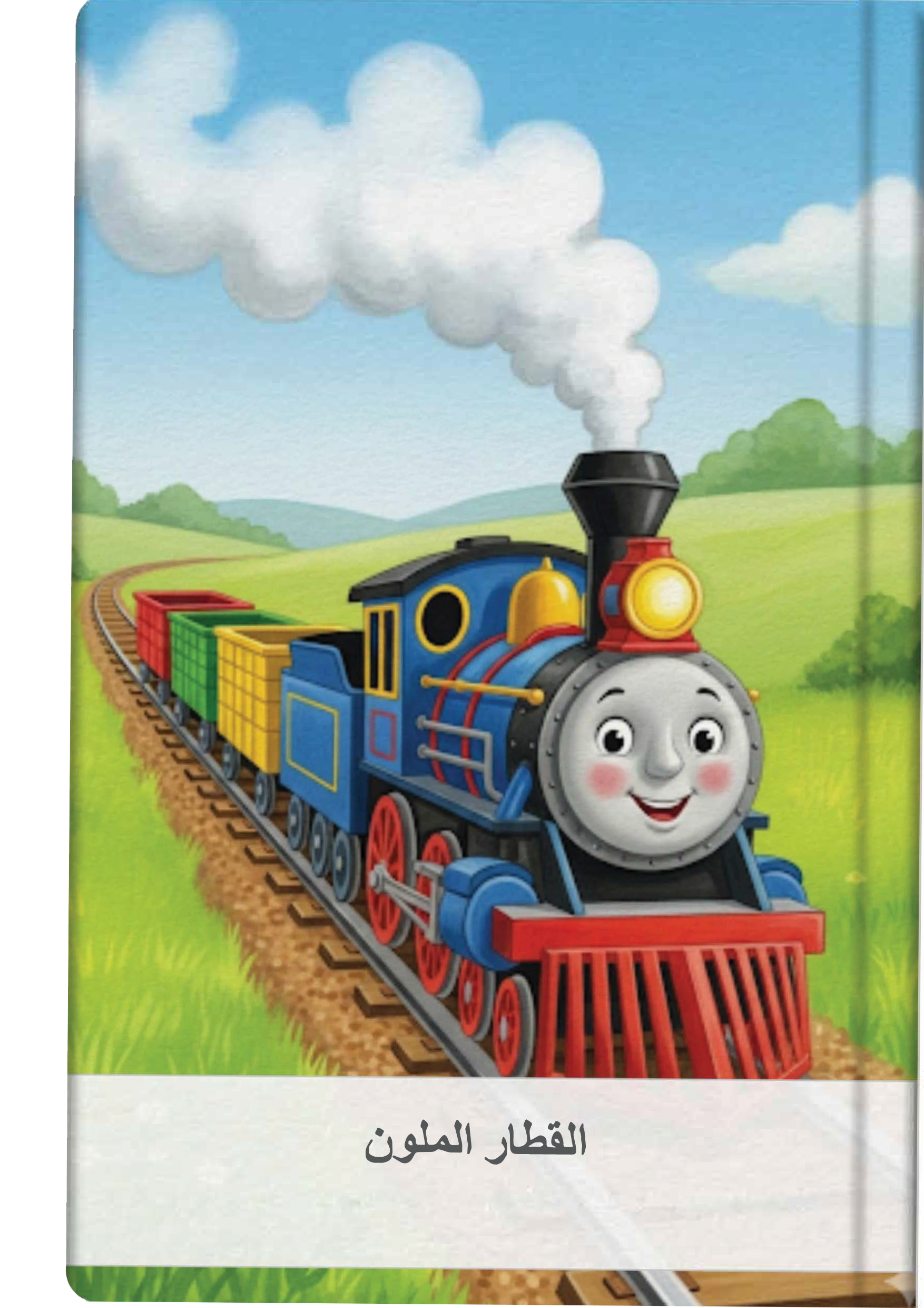 القطار الملون