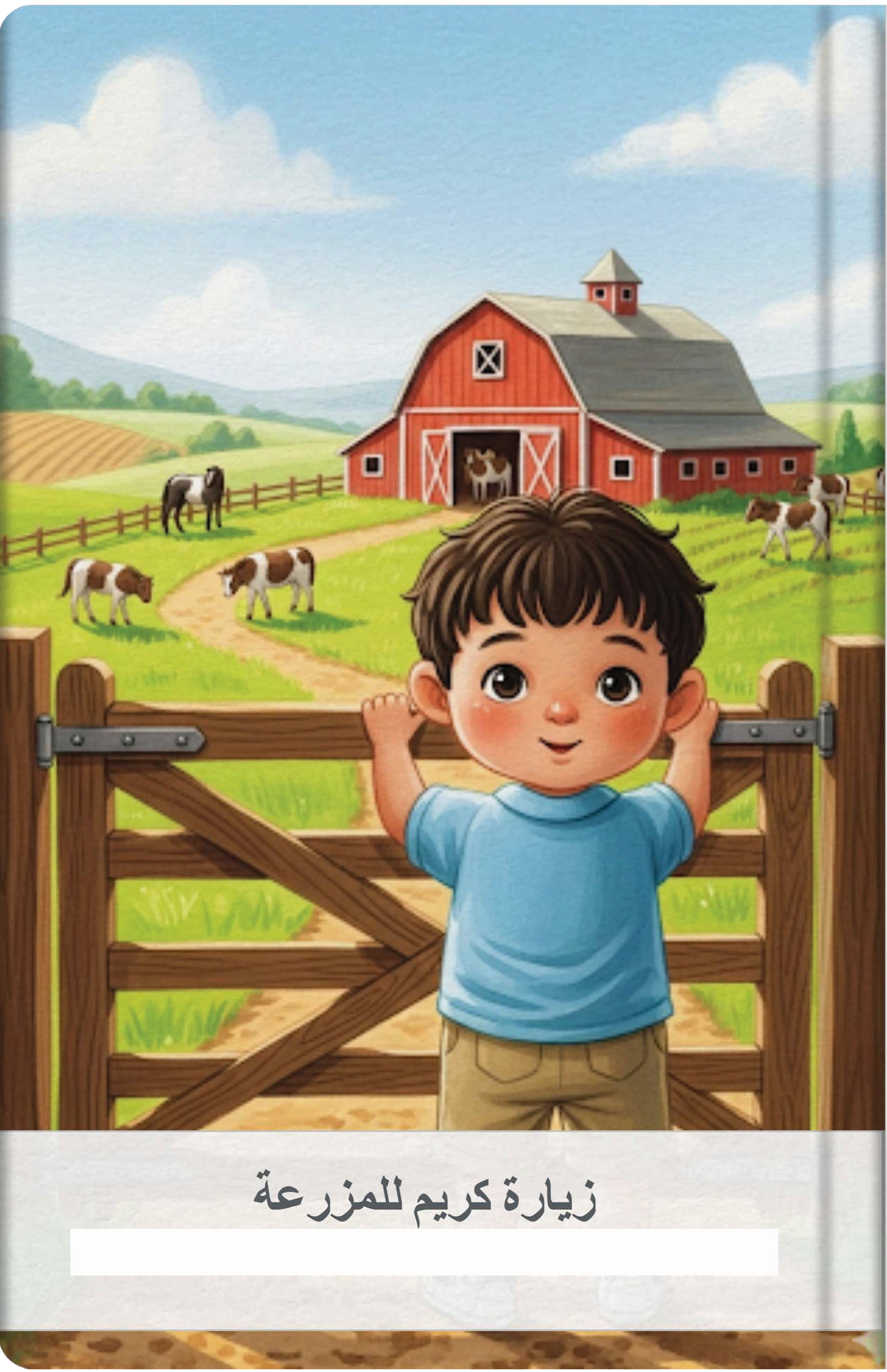 زيارة كريم للمزرعة