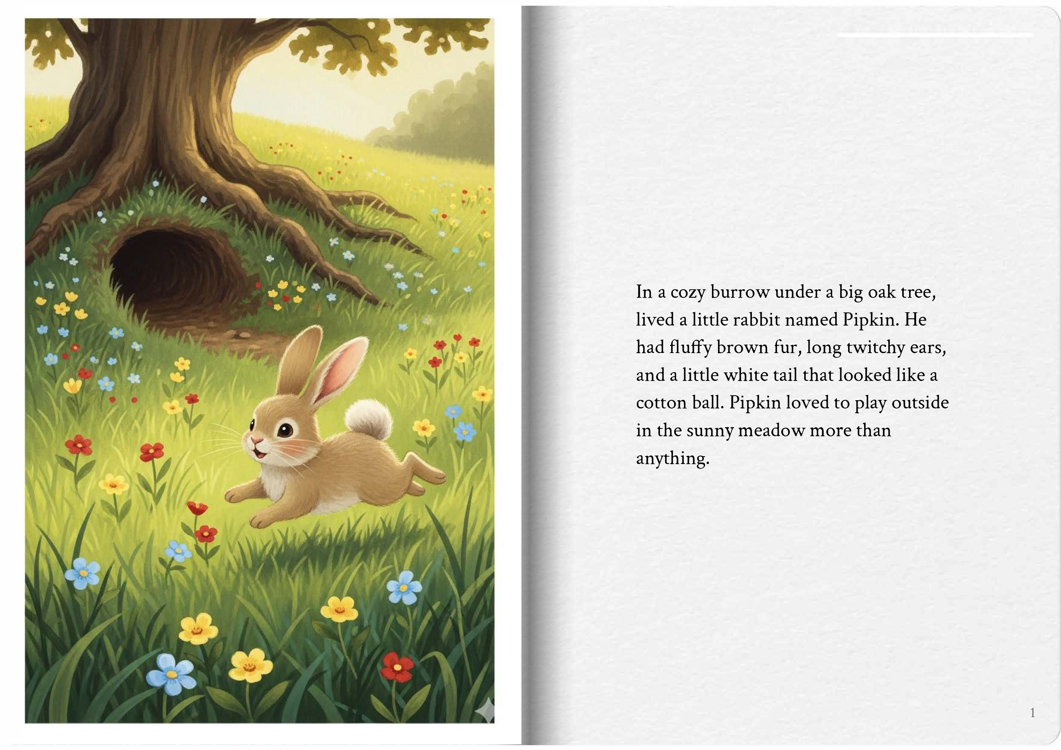 The Brave Little Rabbit