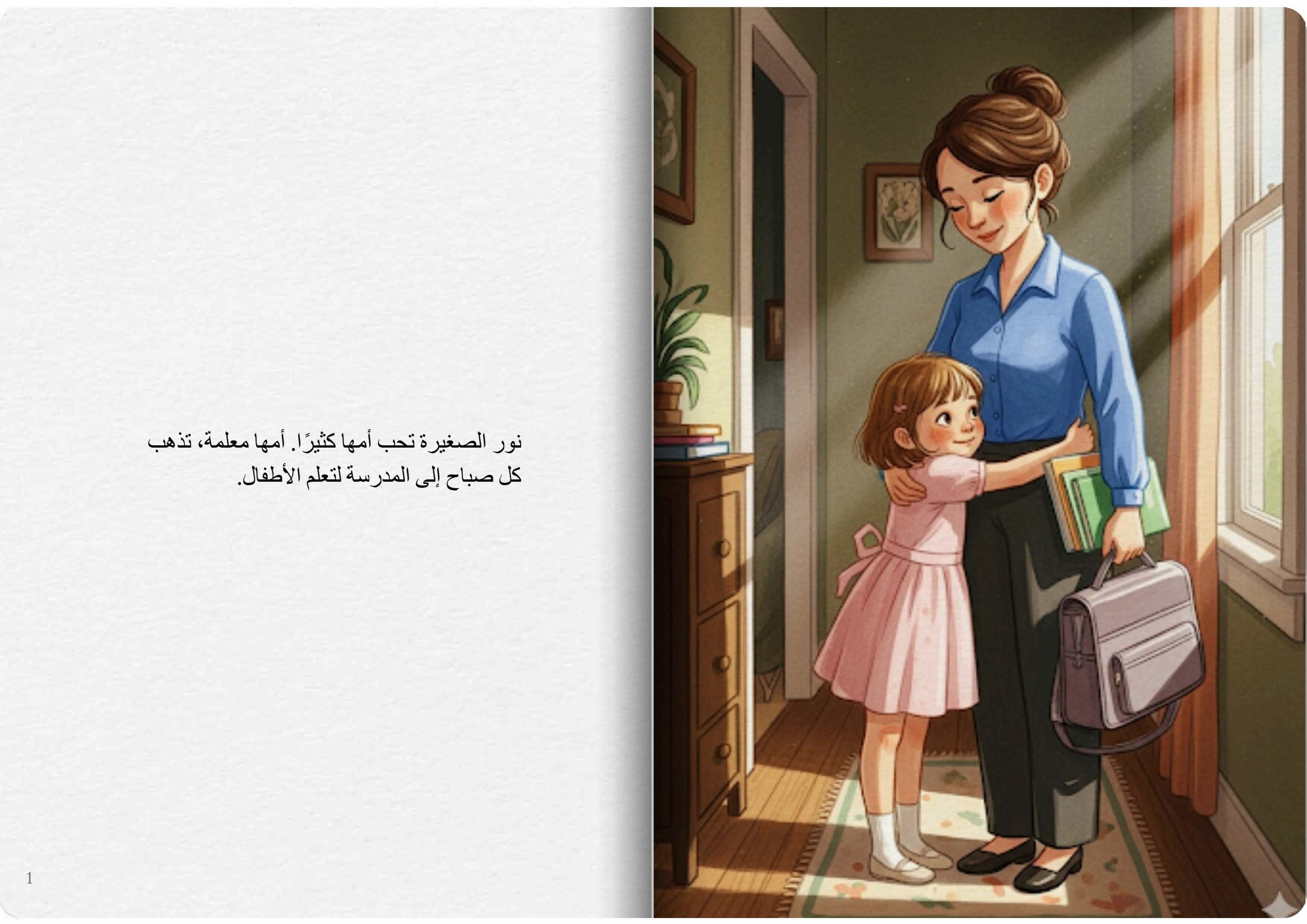 أمي المعلمة