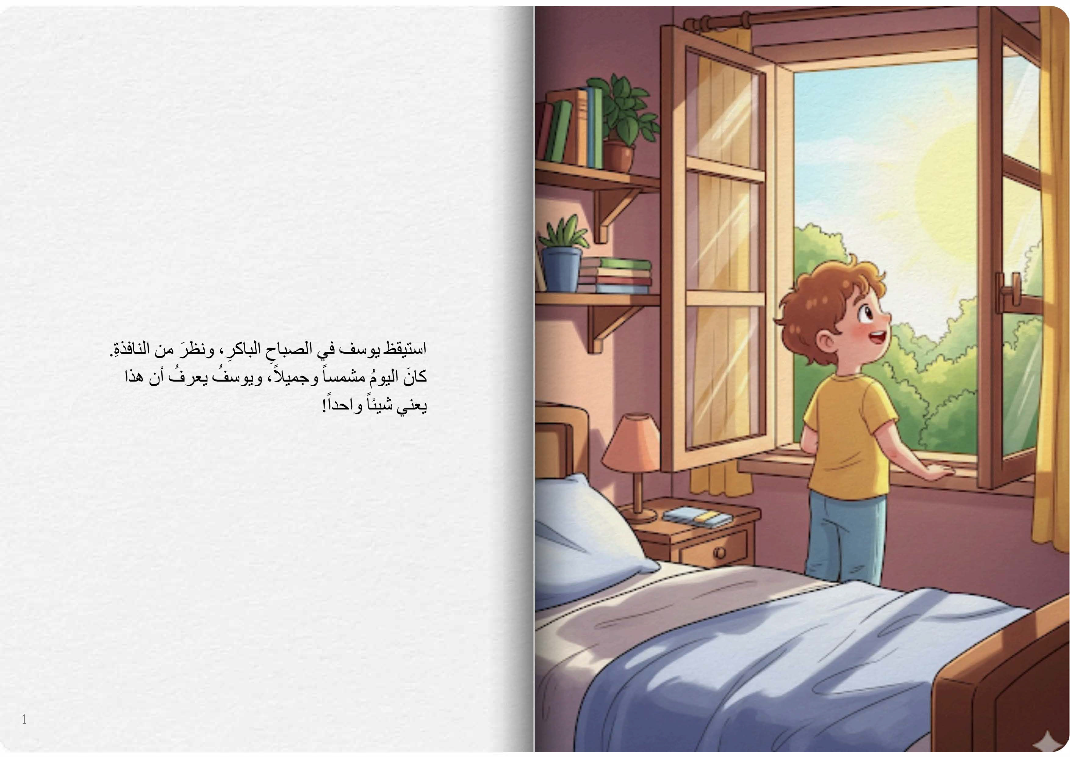 نزهة يوسف في الحديقة