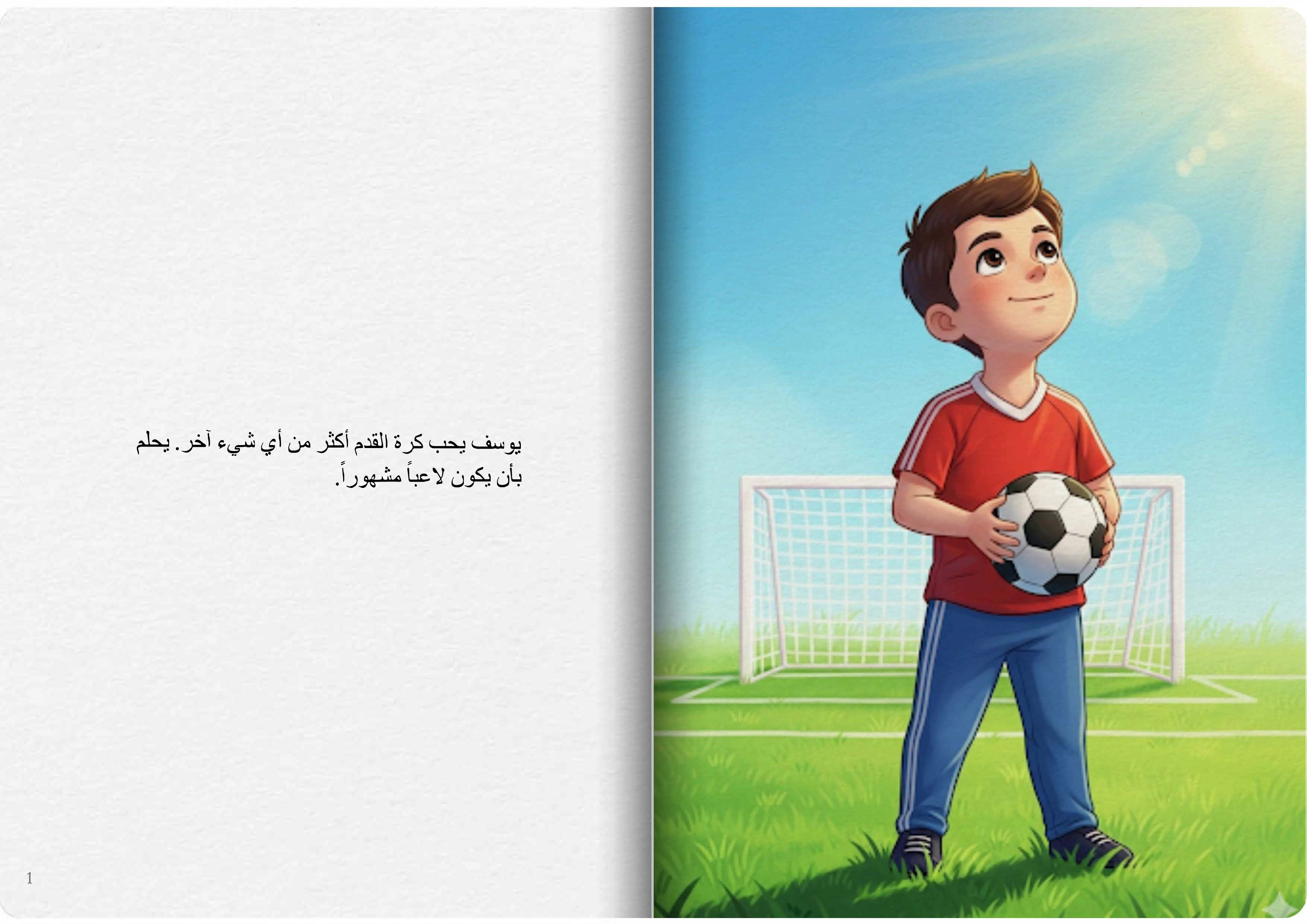 يوسف والكرة السحرية