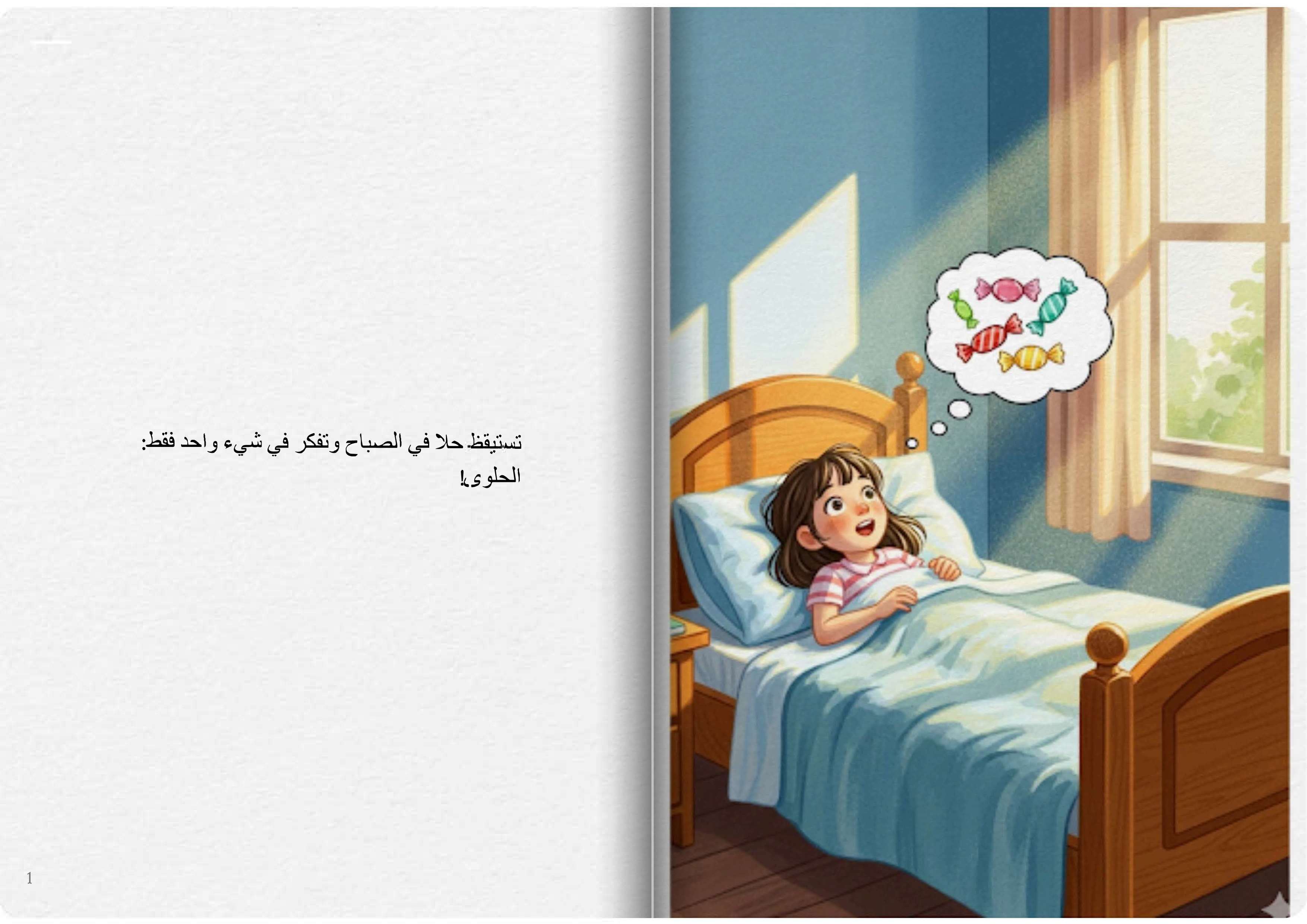 جدتي والحلوى